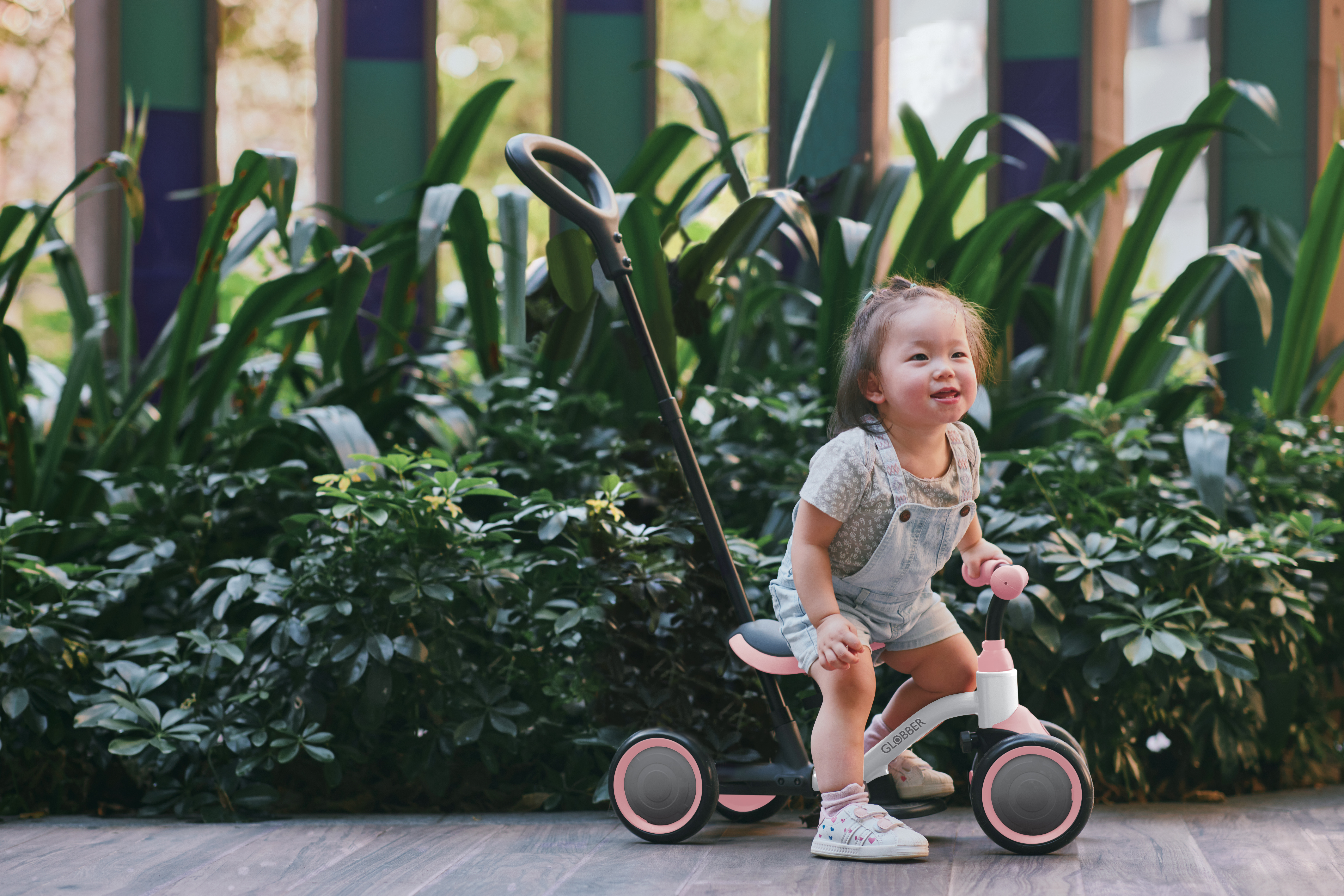 Learning Bike 3-in-1 Learning bike White Pastel Pink Learning Bike 3-in-1 Learning bike White Pastel Pink
