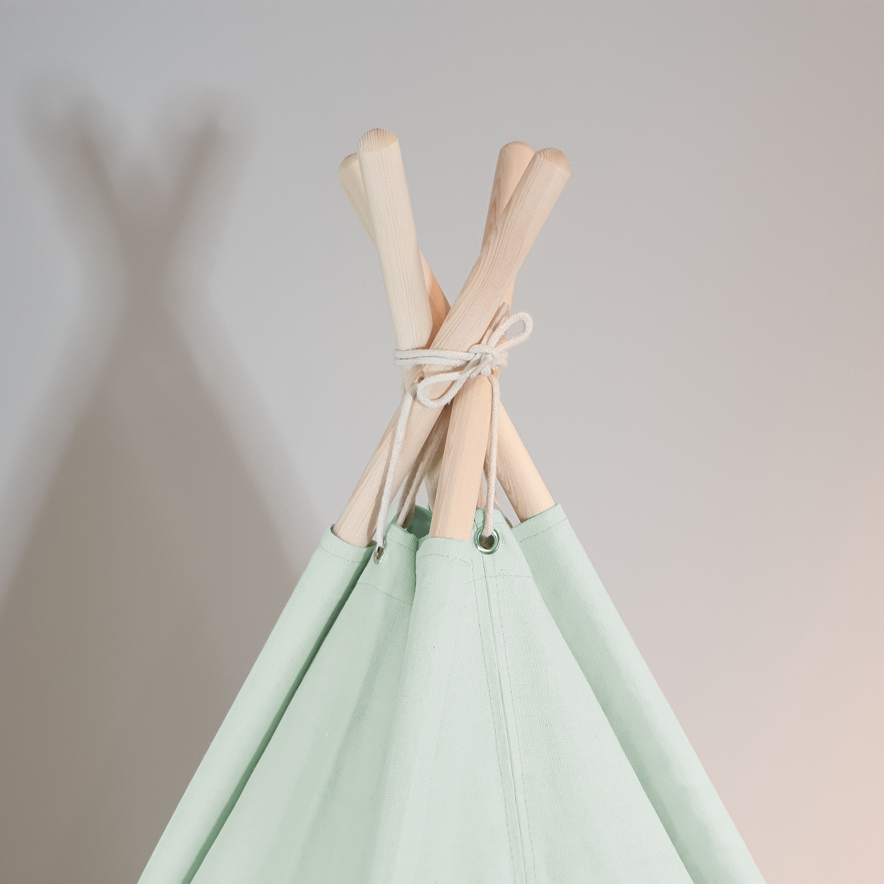 Alba Teepee Tent Pastel Green Alba Teepee Tent Pastel Green
