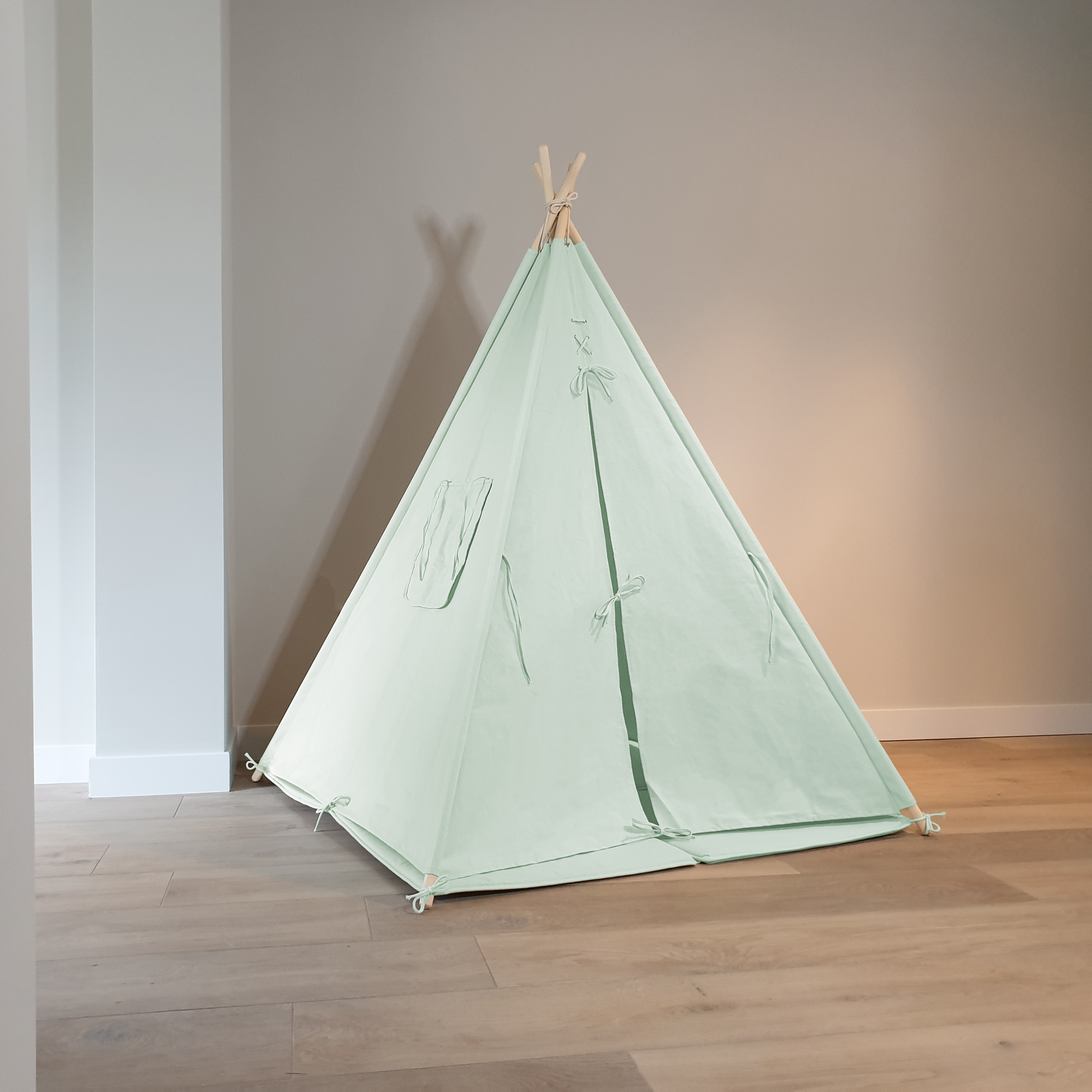 Alba Teepee Tent Pastel Green Alba Teepee Tent Pastel Green