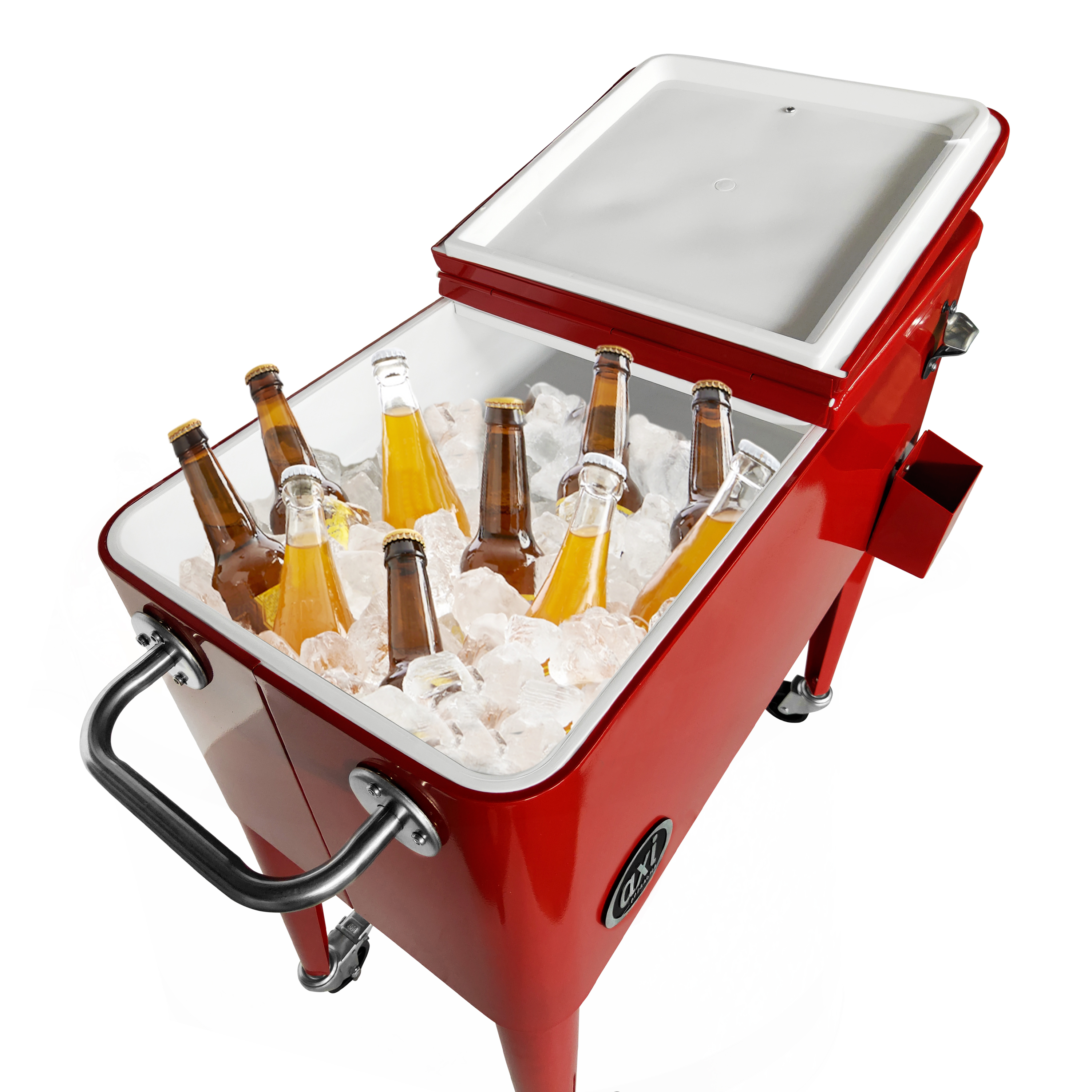 Retro Cooler Rood