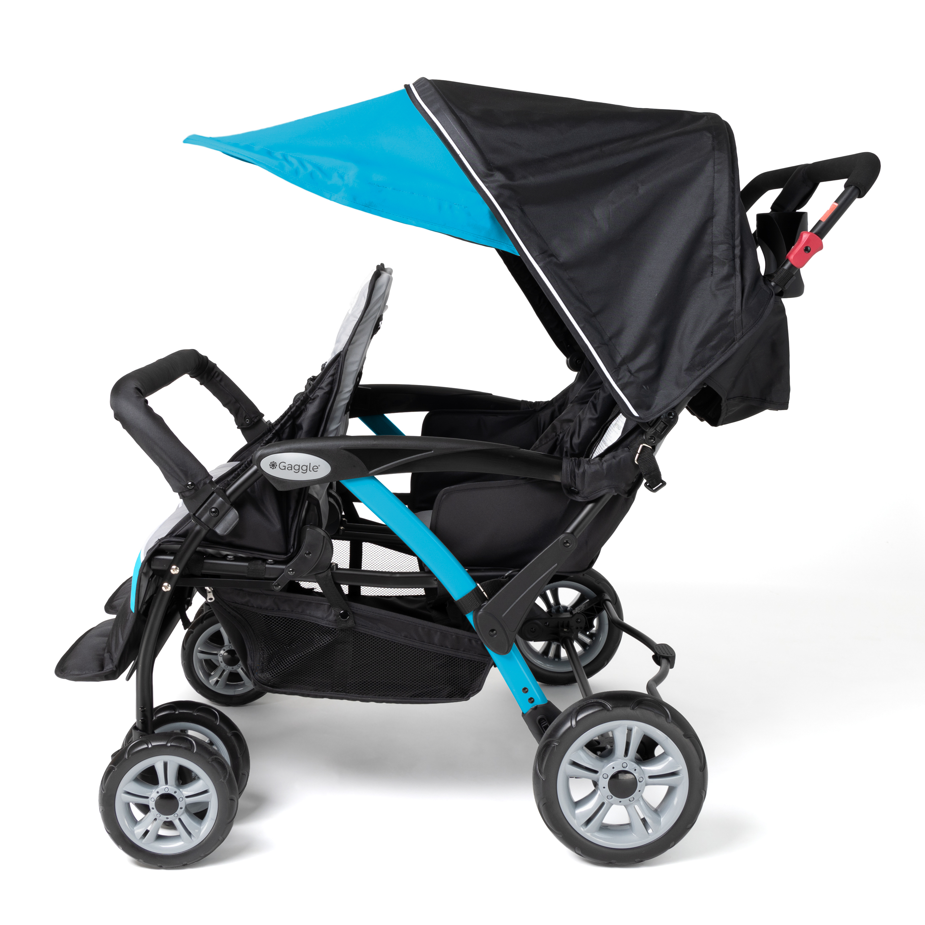 Compass 4x4 Quad Kinderwagen für 4 Kinder Türkis Compass 4x4 Quad Kinderwagen für 4 Kinder Türkis
