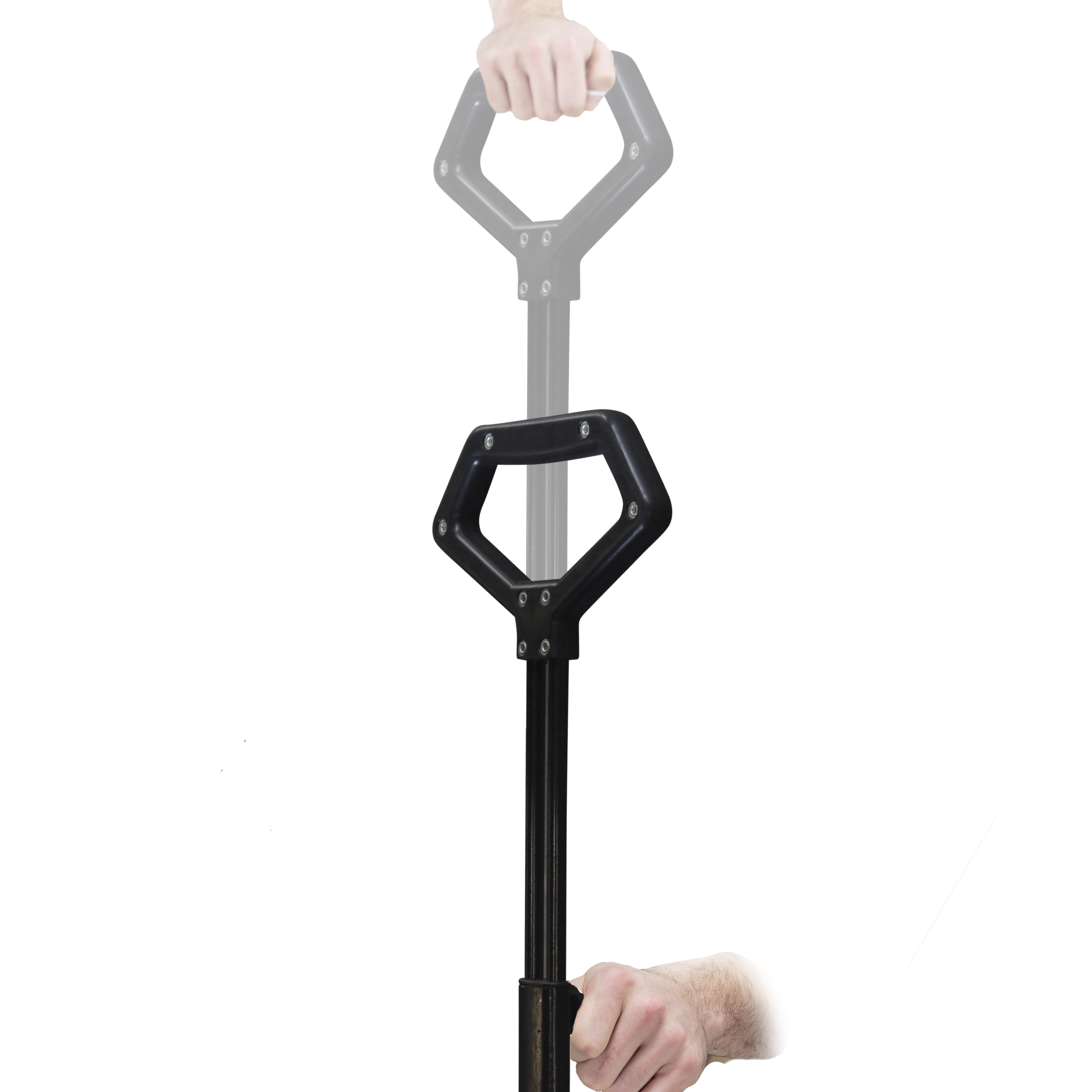 AB210 Foldable Beachwagon with roof, bag, brake and handleba