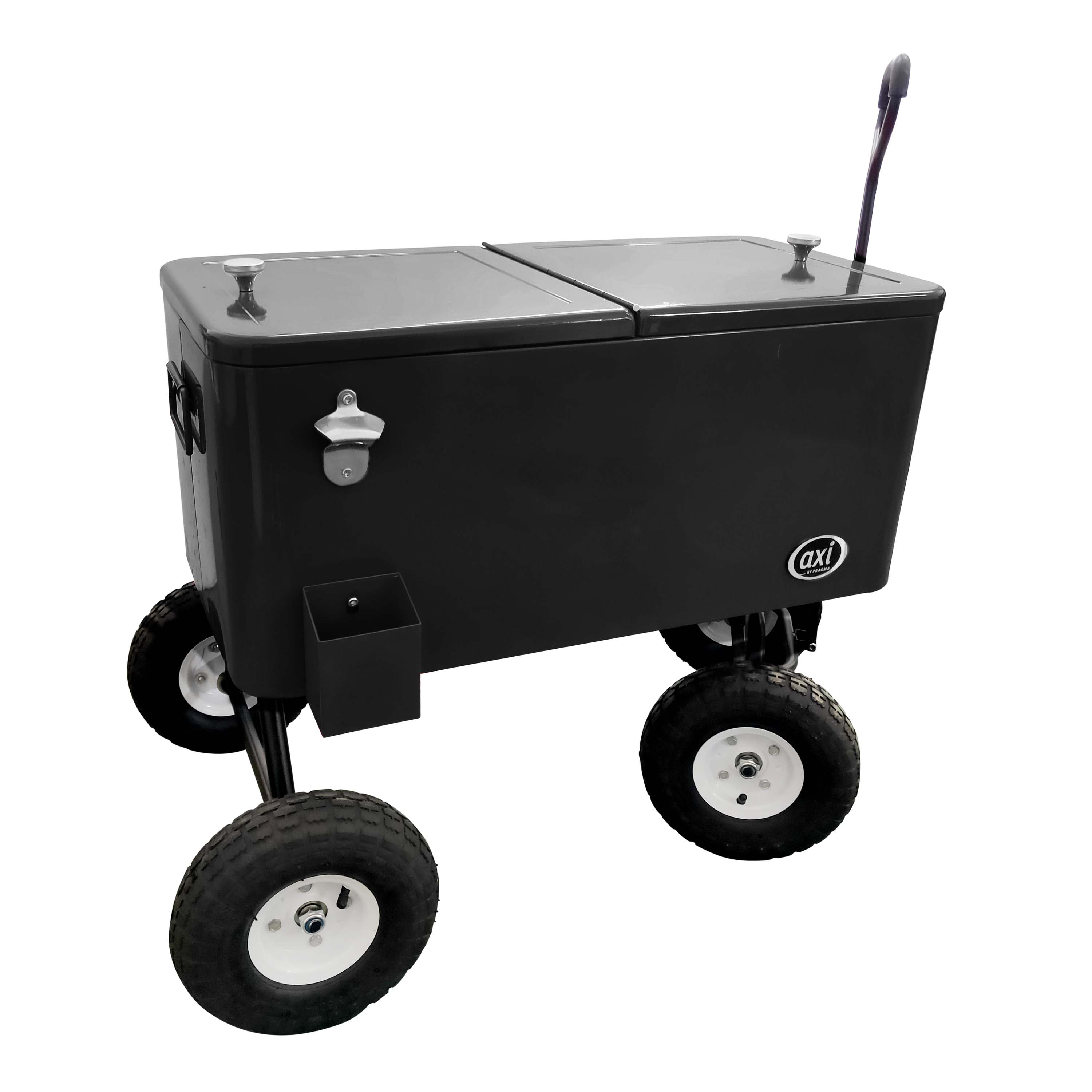 Bolderwagen Cooler Zwart