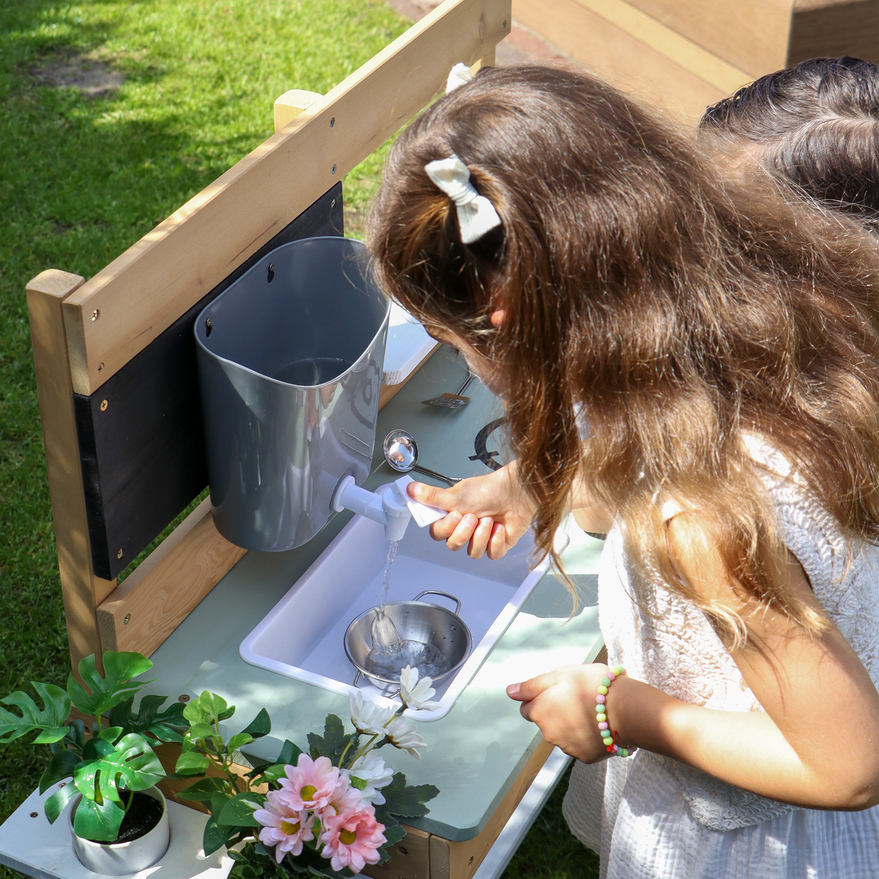Puck Zand & Water Speelkeuken Bruin/groen