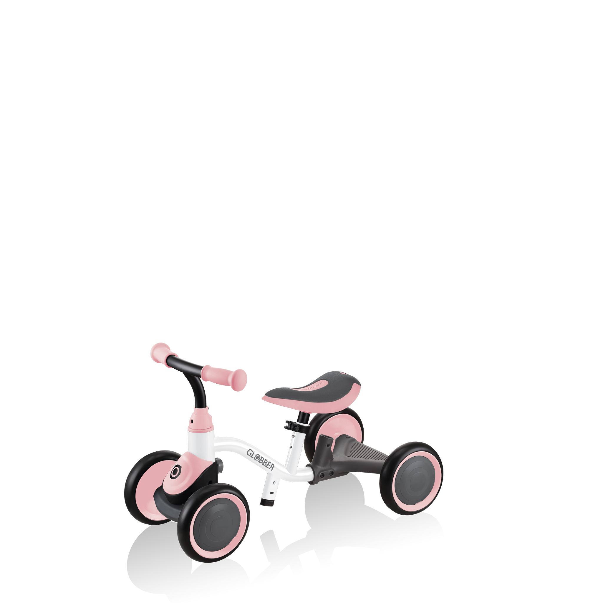 Learning Bike 3-in-1 Learning bike White Pastel Pink Learning Bike 3-in-1 Learning bike White Pastel Pink