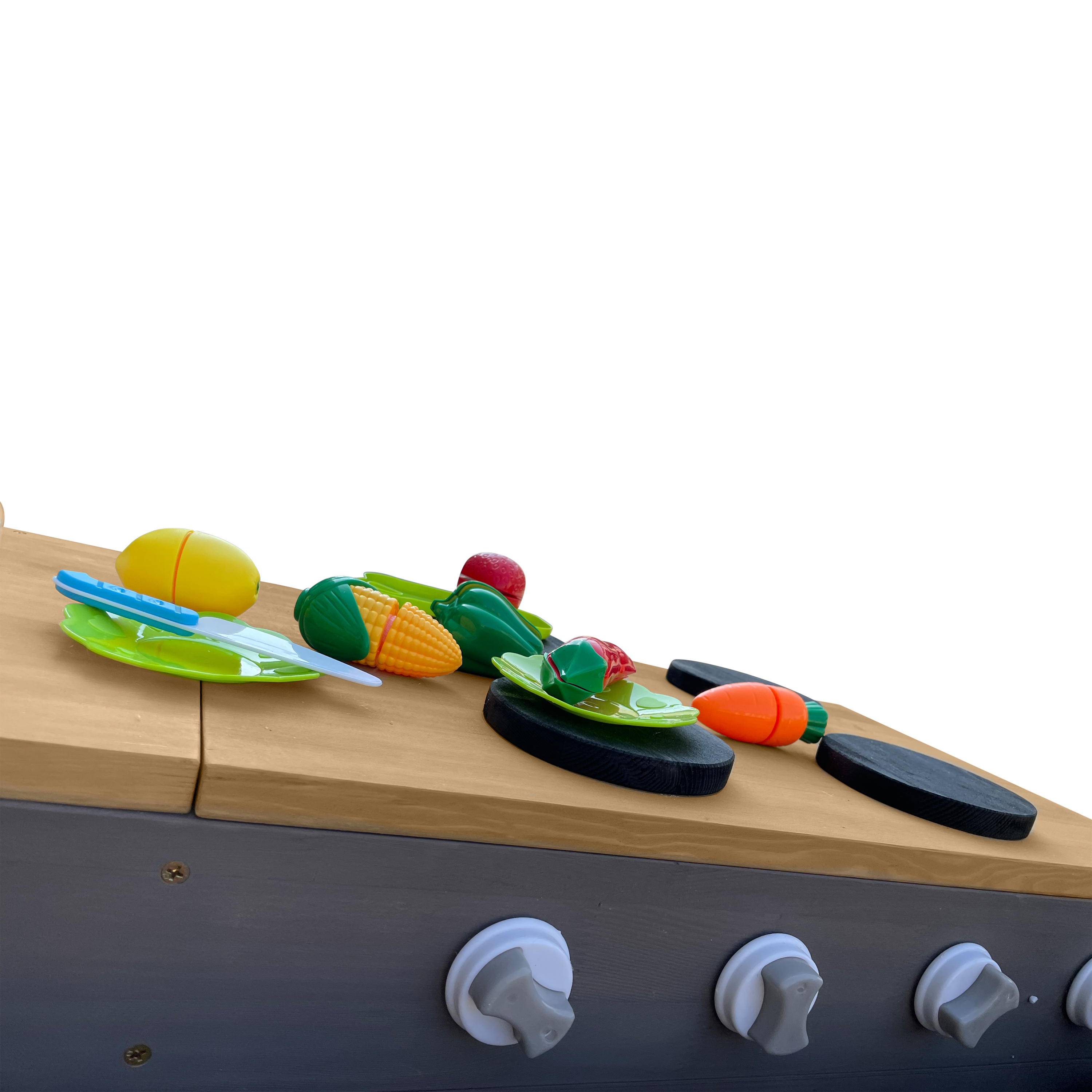 Kelly Sandbox with Play Kitchen Grey/brown Kelly Sandbox with Play Kitchen Grey/brown
