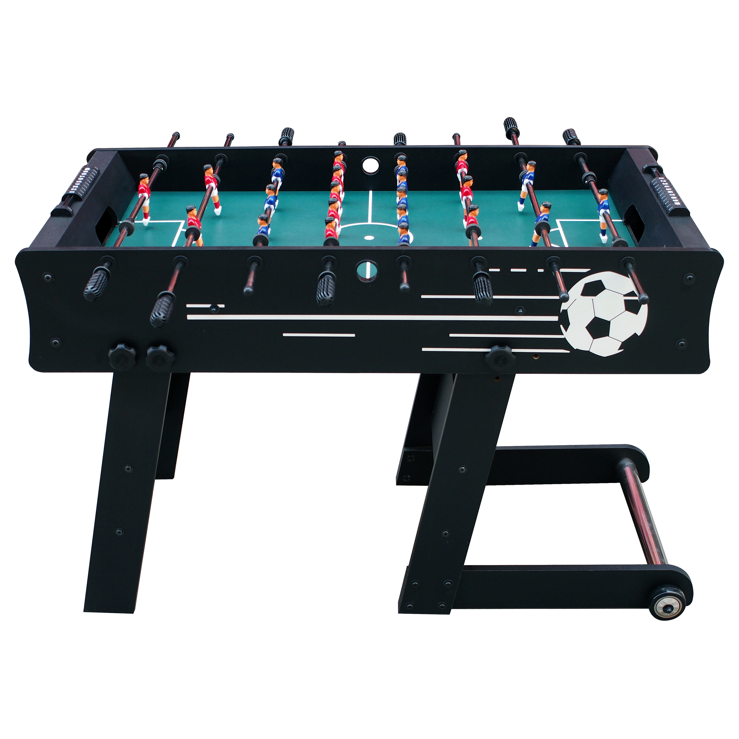 Scorpion Kick opklapbare Voetbaltafel Zwart