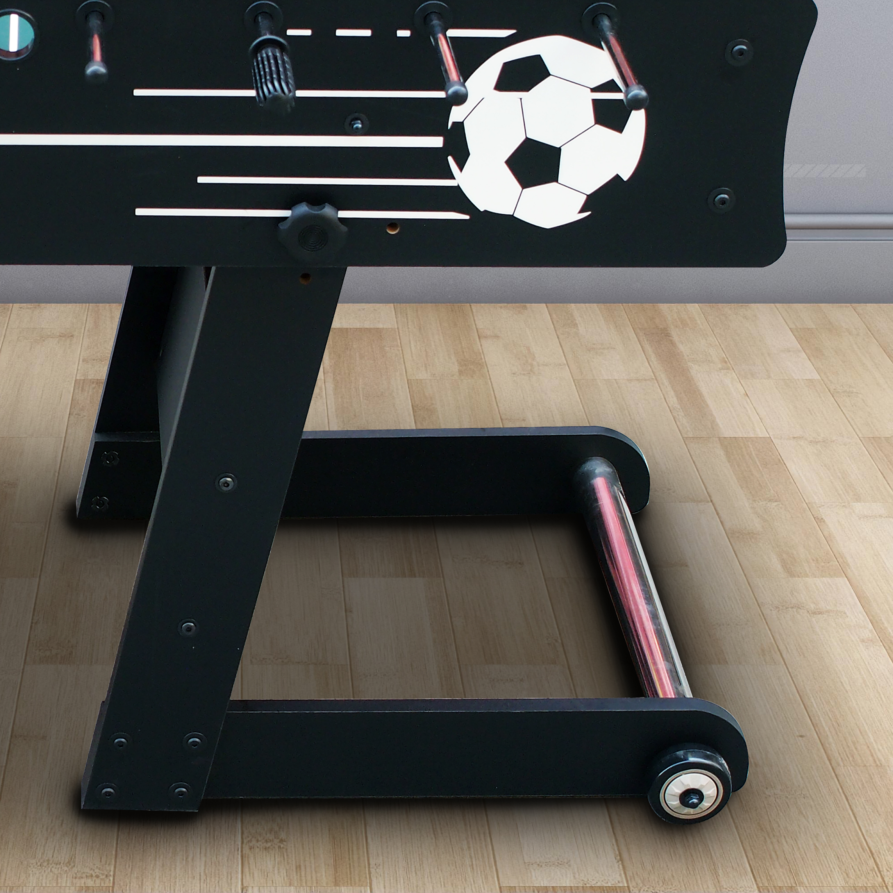 Scorpion Kick opklapbare Voetbaltafel Zwart