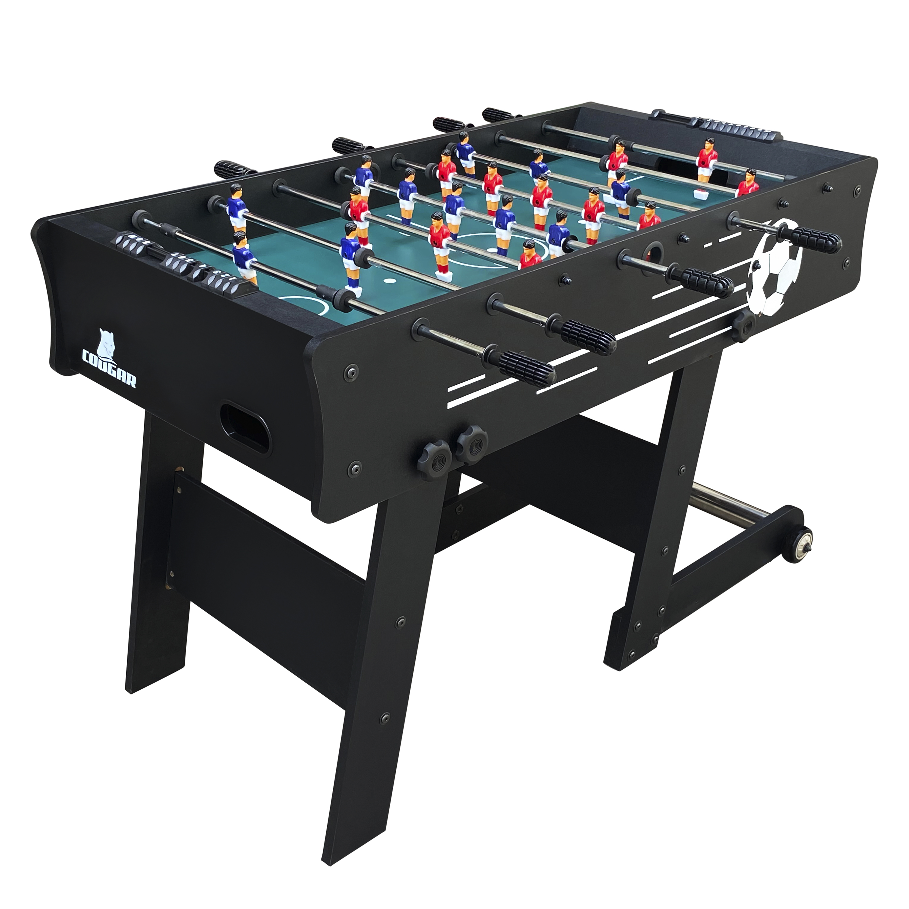 Scorpion Kick TS opklapbare Voetbaltafel Zwart