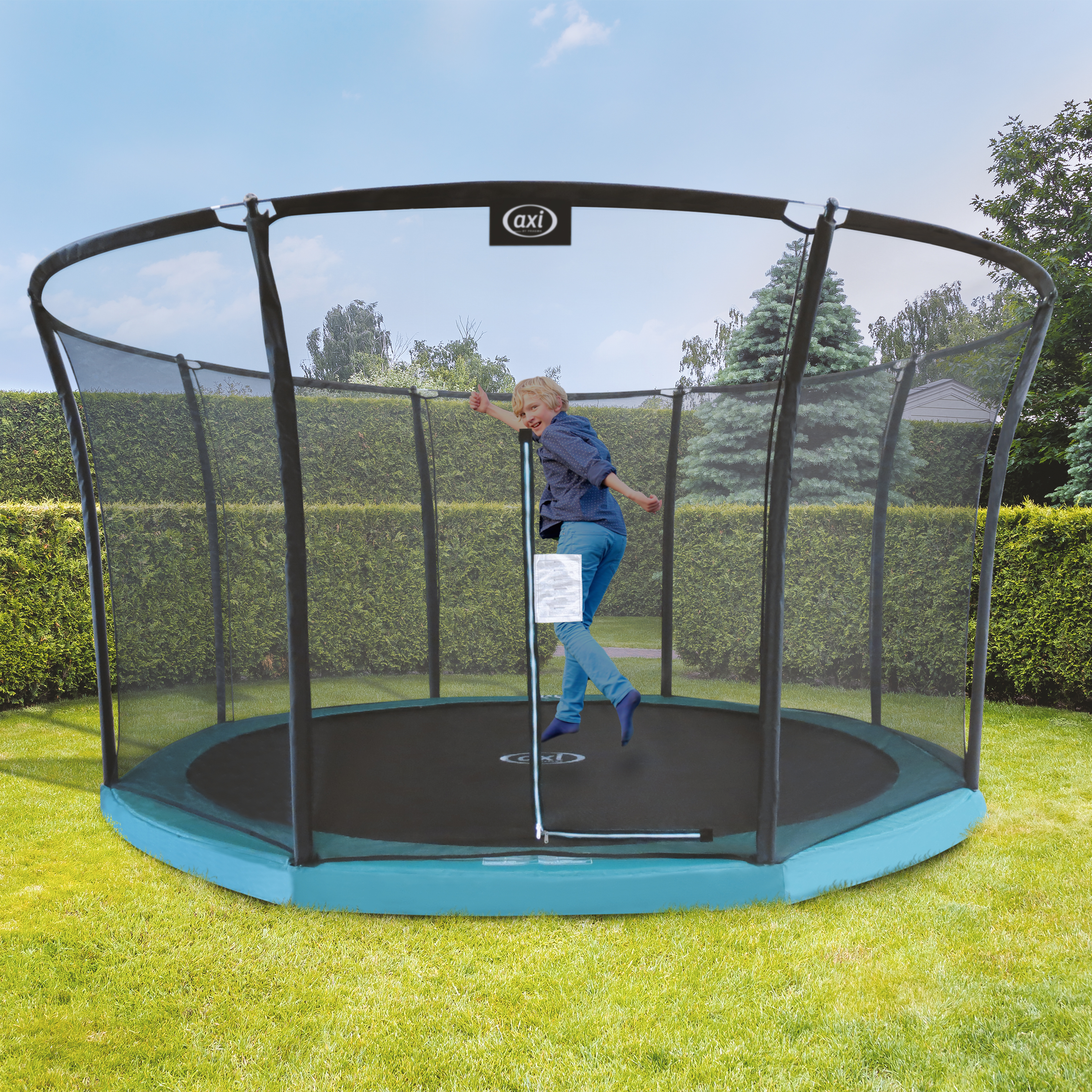 Denver Trampoline 12ft - Inground - Green