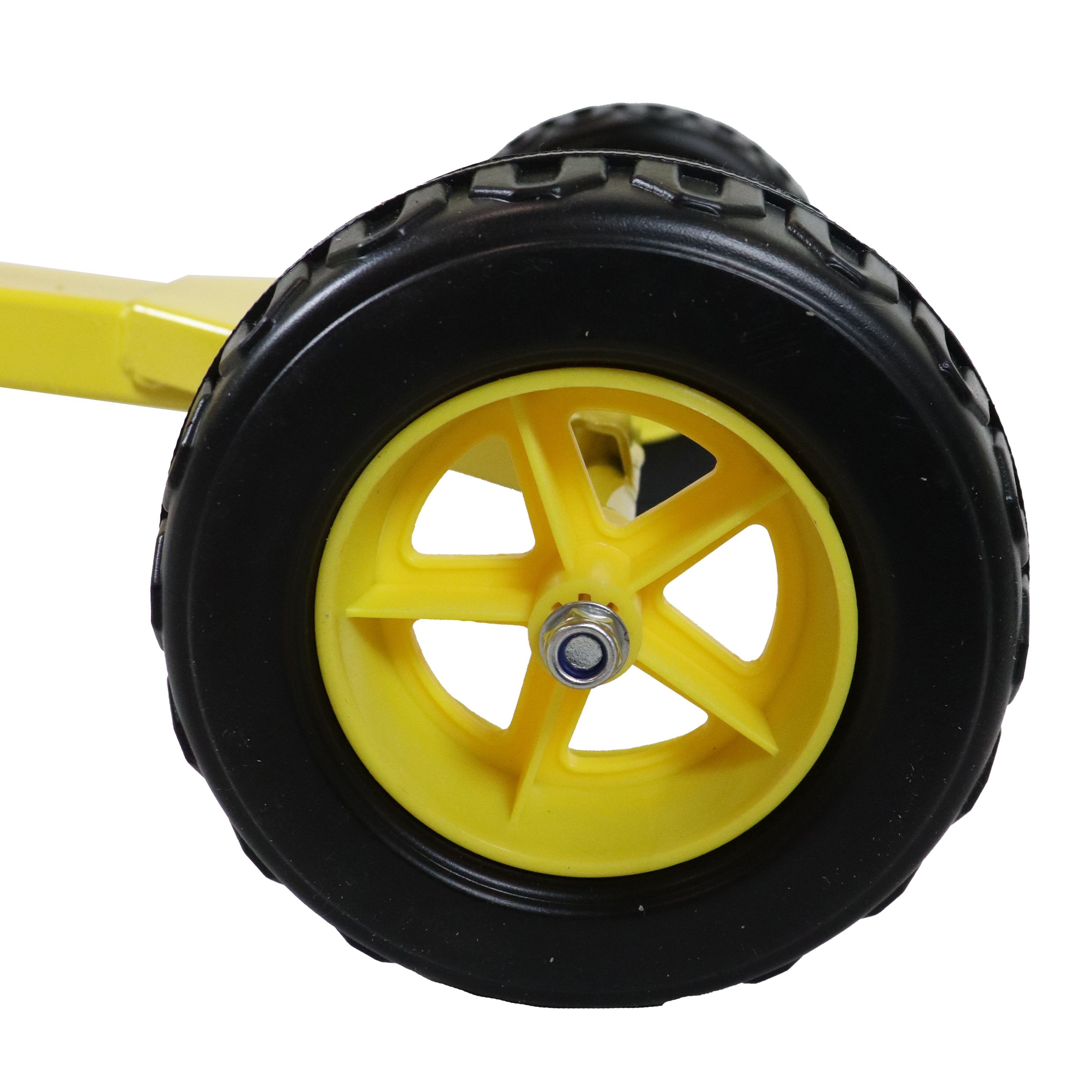 Dean de Graafmachine voor in de zandbak Geel/zwart – 4 wiele