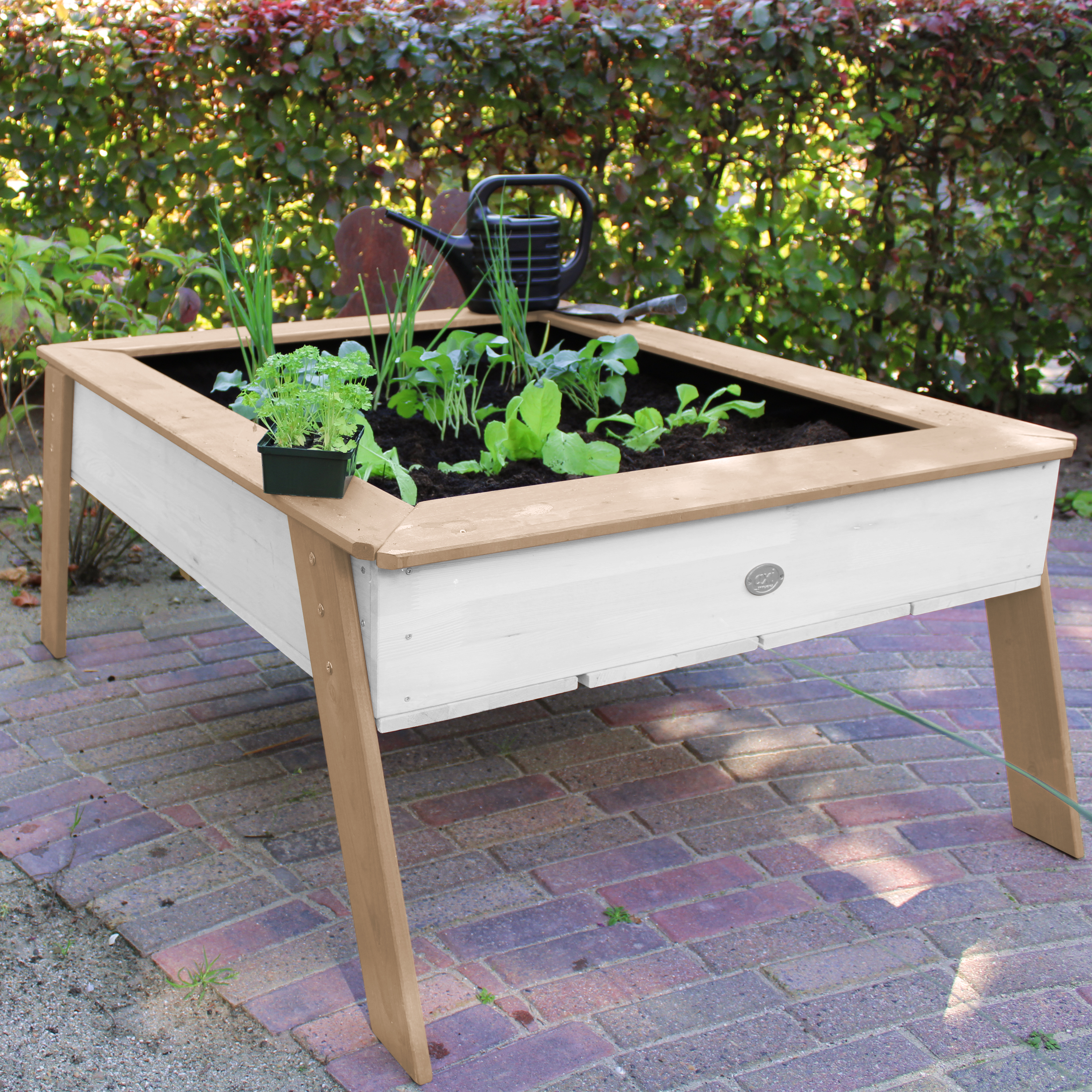 Linda Sand & Growing Table Brown/White Linda Sand & Growing Table Brown/White