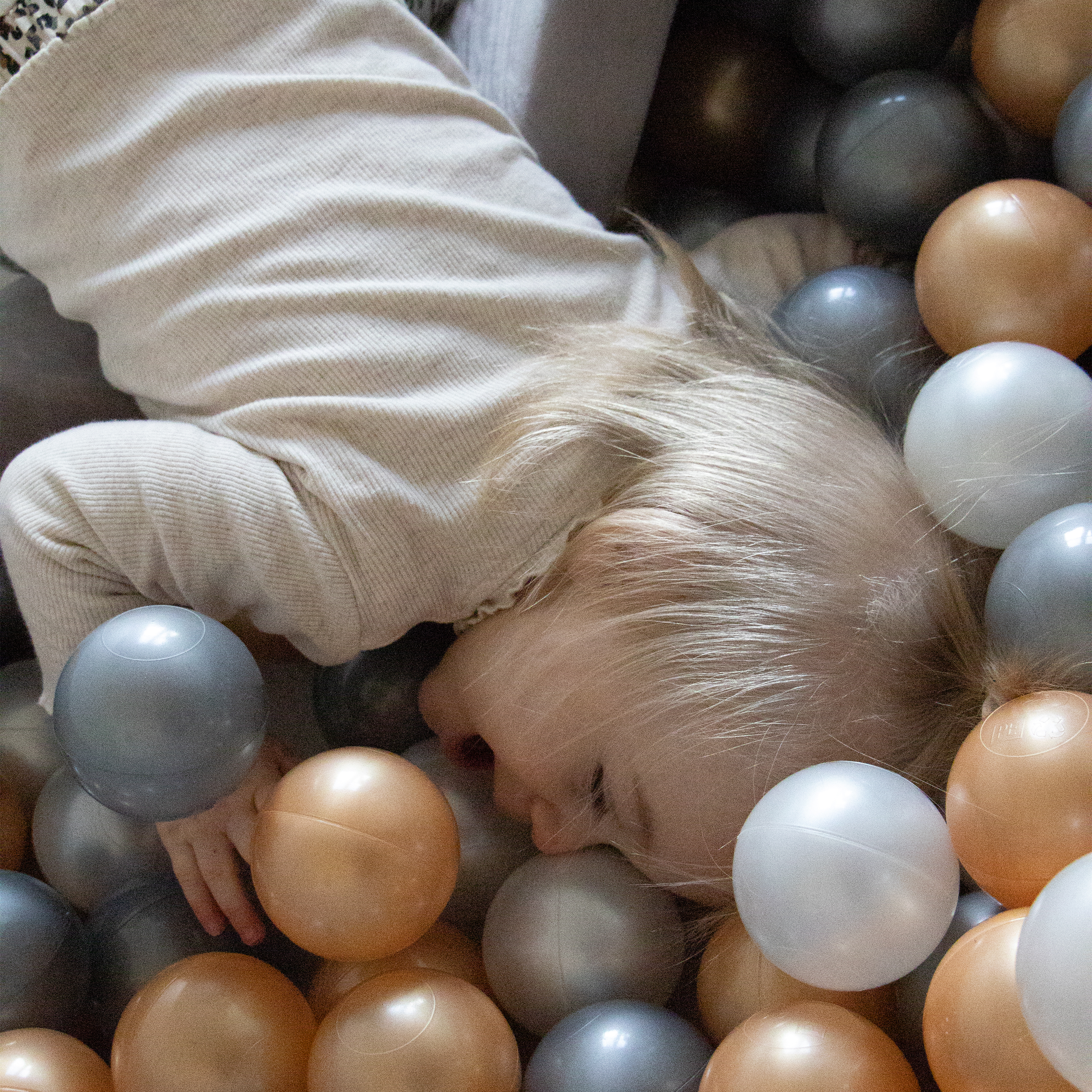 Boaz Ballpit incl. 200 balls - Grey