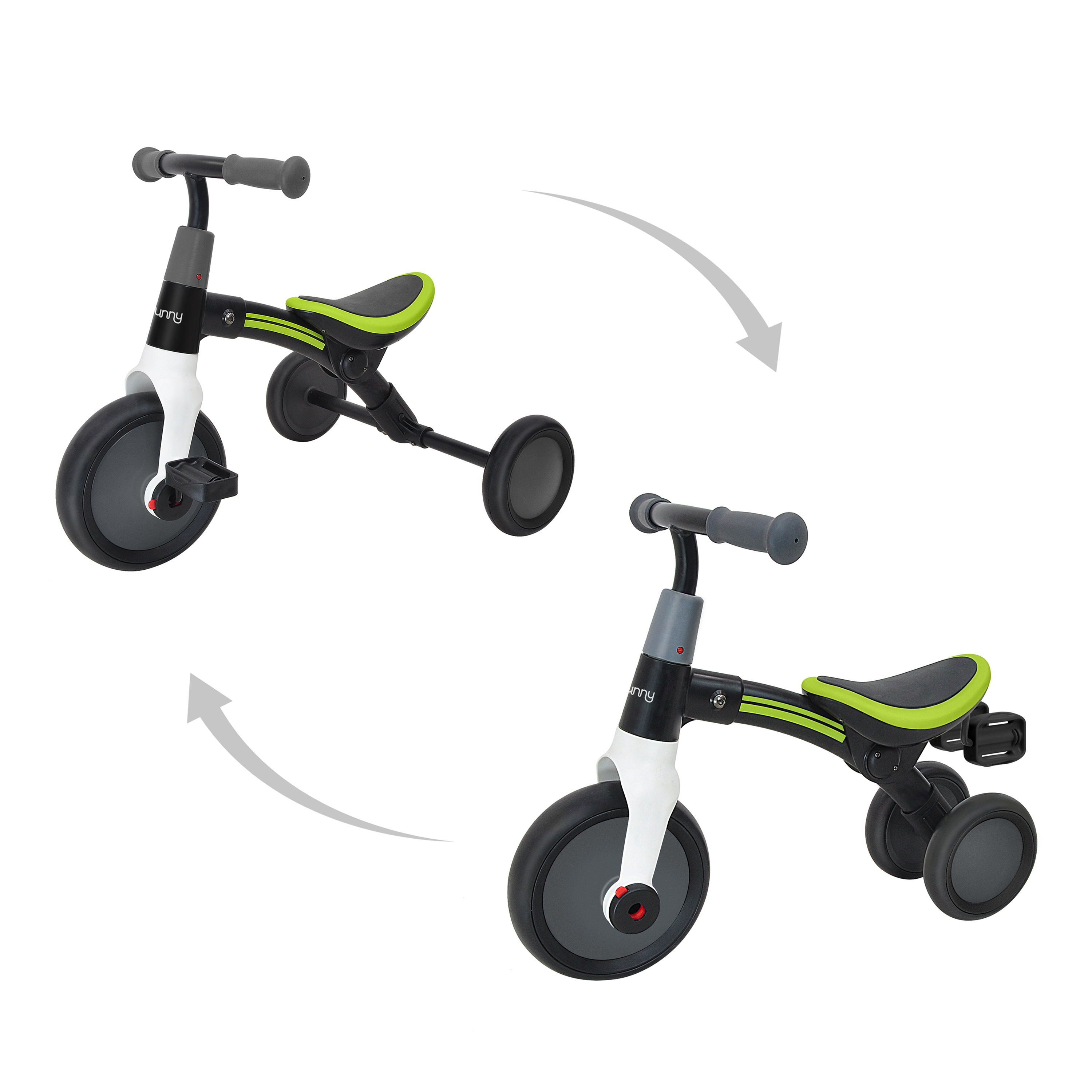 Walker 2-in-1 Balance Bike 2000 Powder-coated Steel