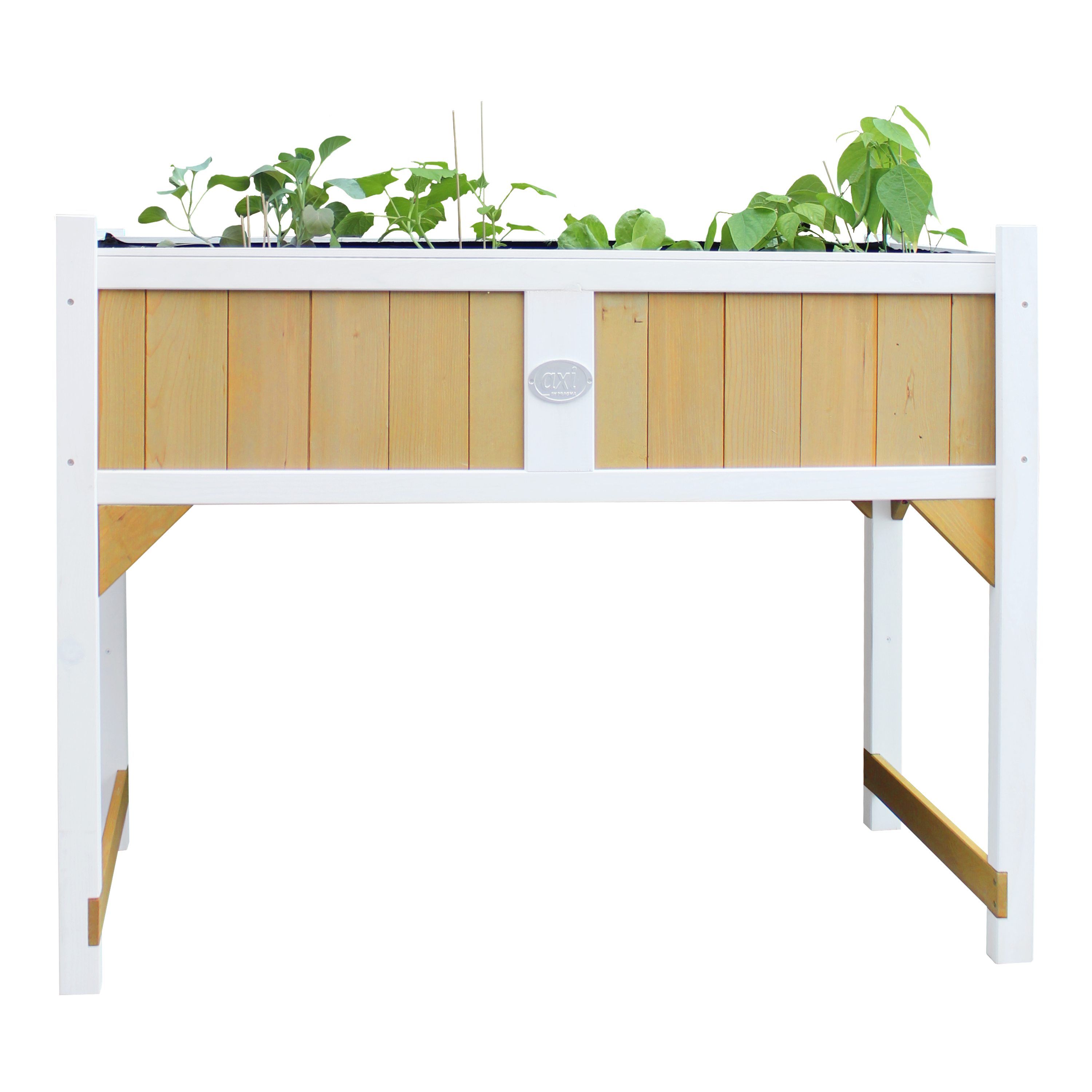 Kweektafel met gronddoek Bruin/wit Kweektafel met gronddoek Bruin/wit