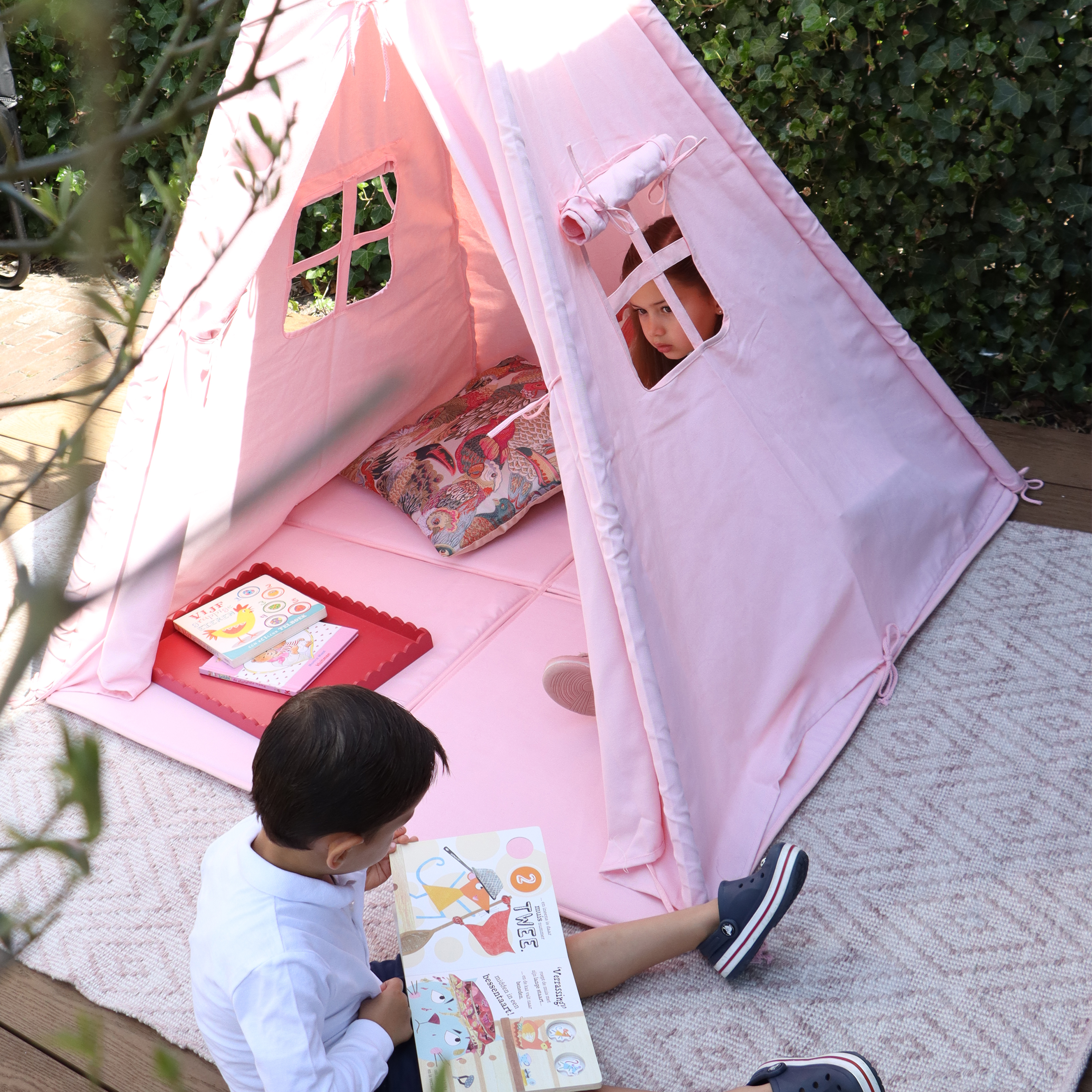Alba Tipi Tent Pastel Roze