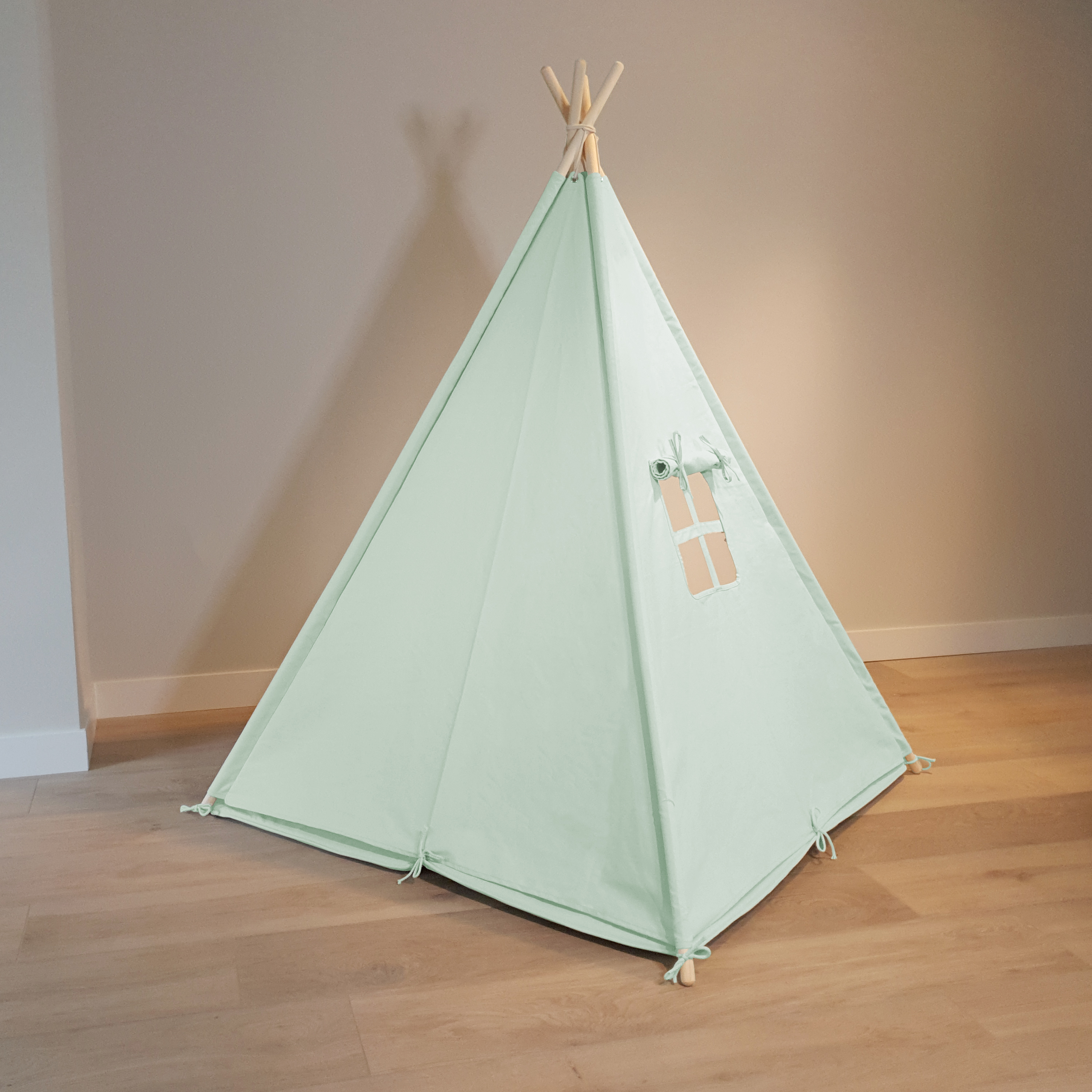 Alba Teepee Tent Pastel Green Alba Teepee Tent Pastel Green