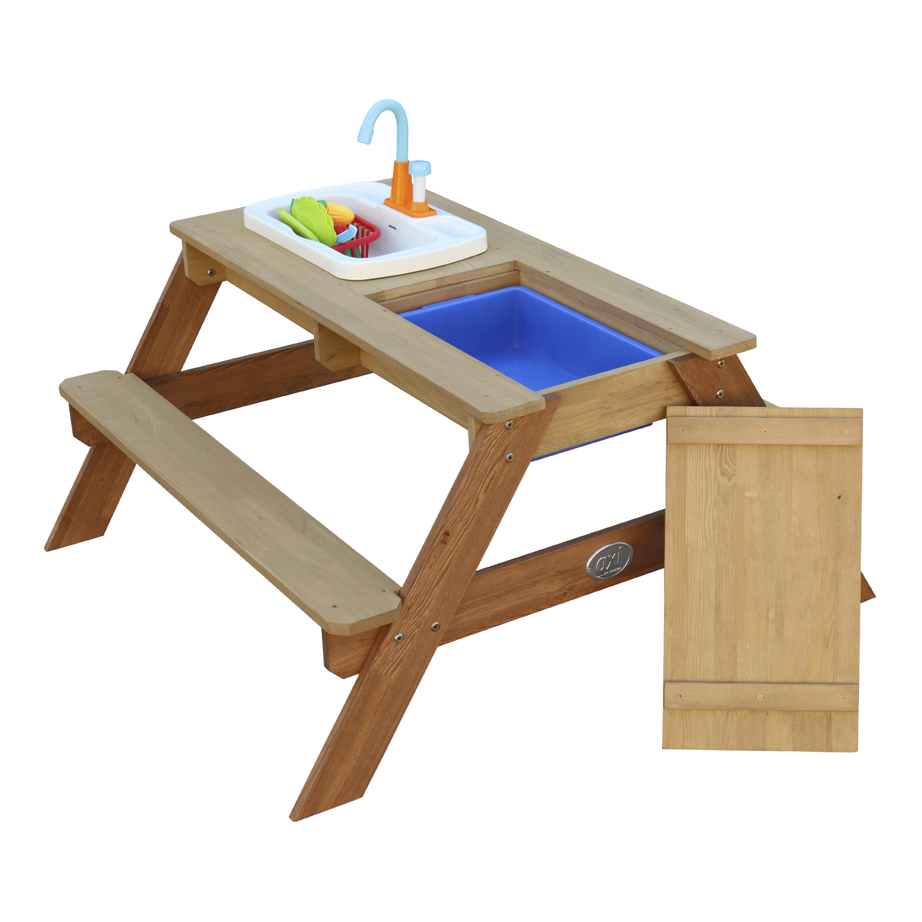 Emily Zand & Water Picknicktafel met Speelkeuken wastafel Br