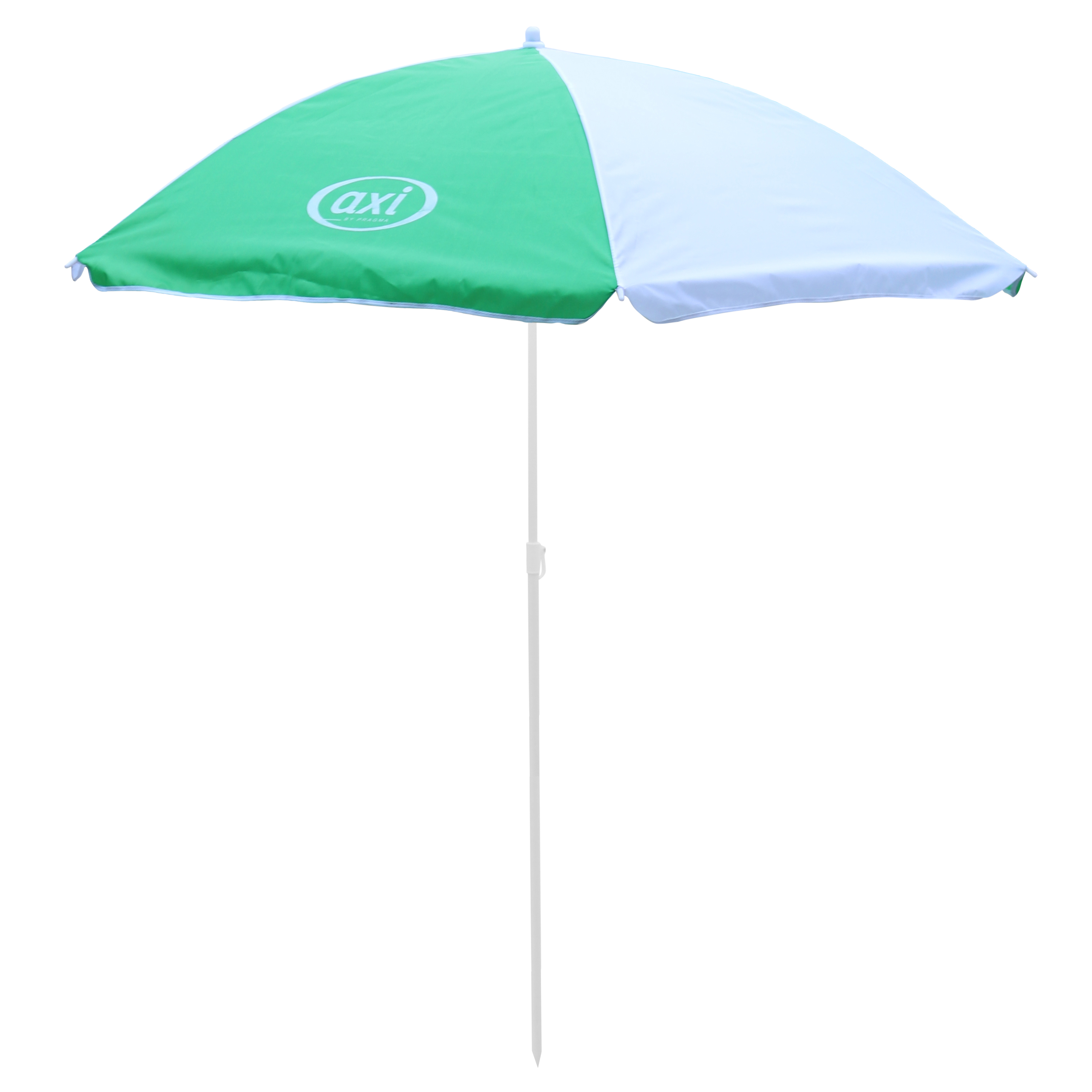 Nick Picnic Table Brown - Umbrella Green/White Nick Picnic Table Brown - Umbrella Green/White