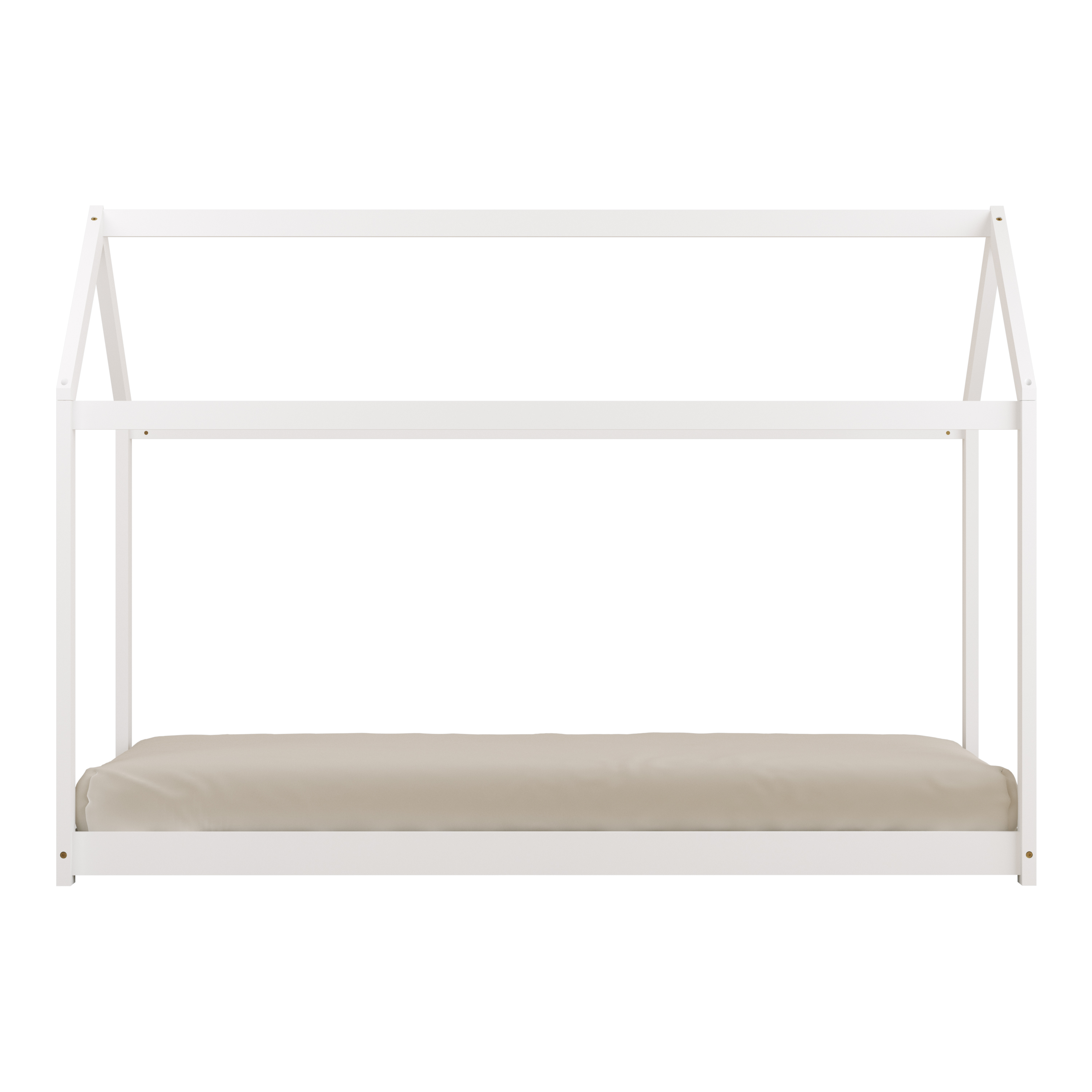 Zoey Lit cabane - Blanc – Sans matelas