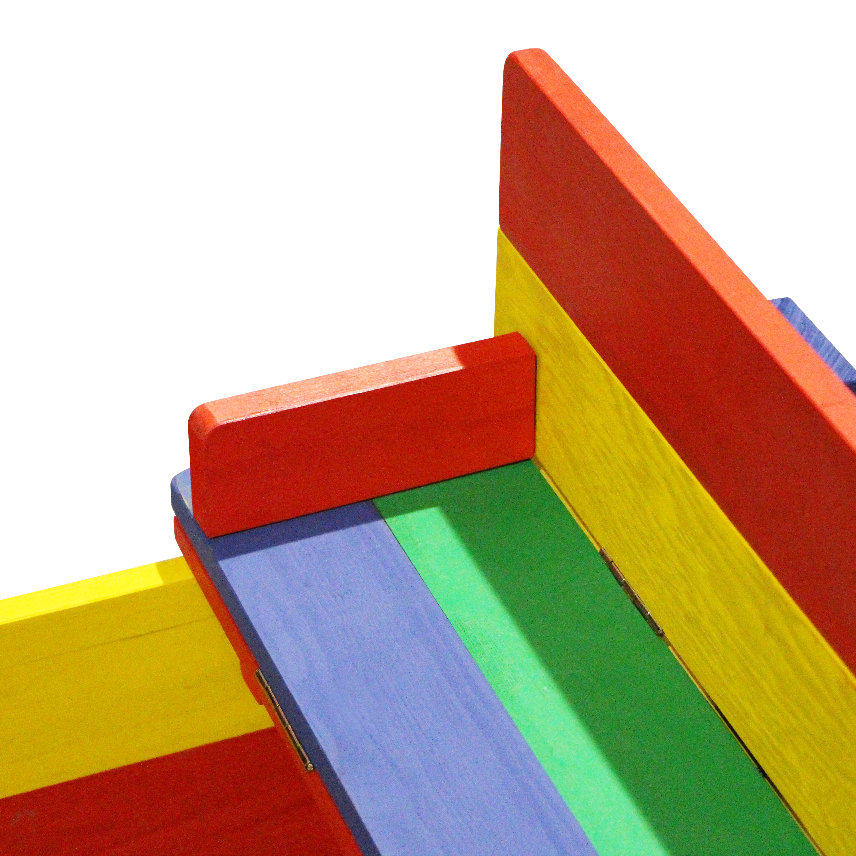 Bac à sable avec bancs Ella Arc-en-ciel