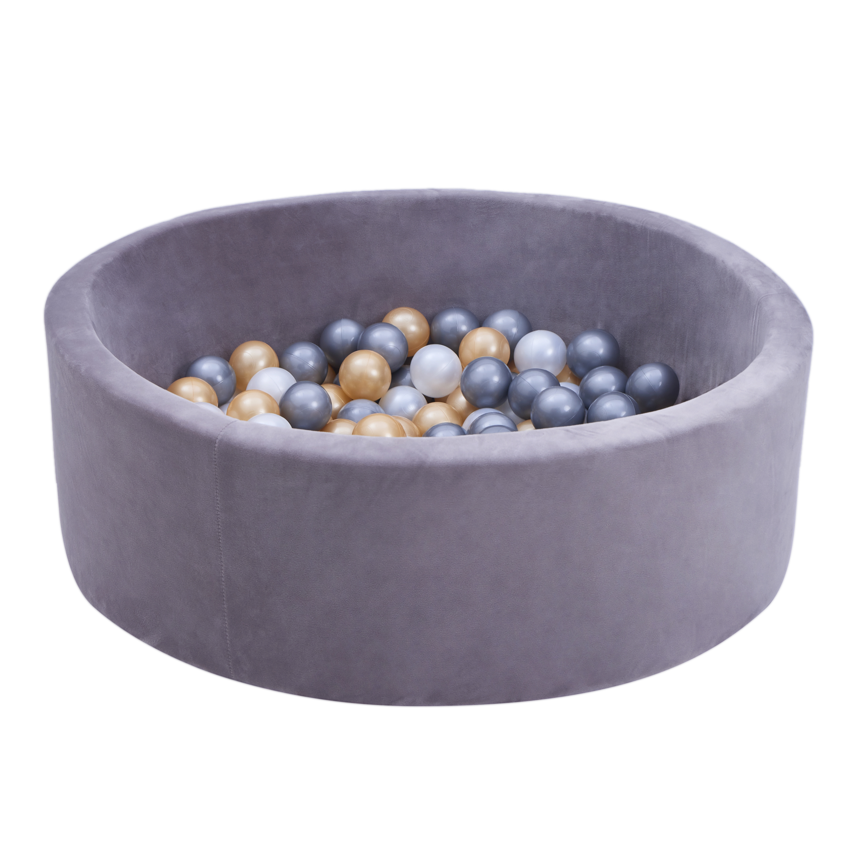 Boaz Ballpit incl. 160 balls - Grey