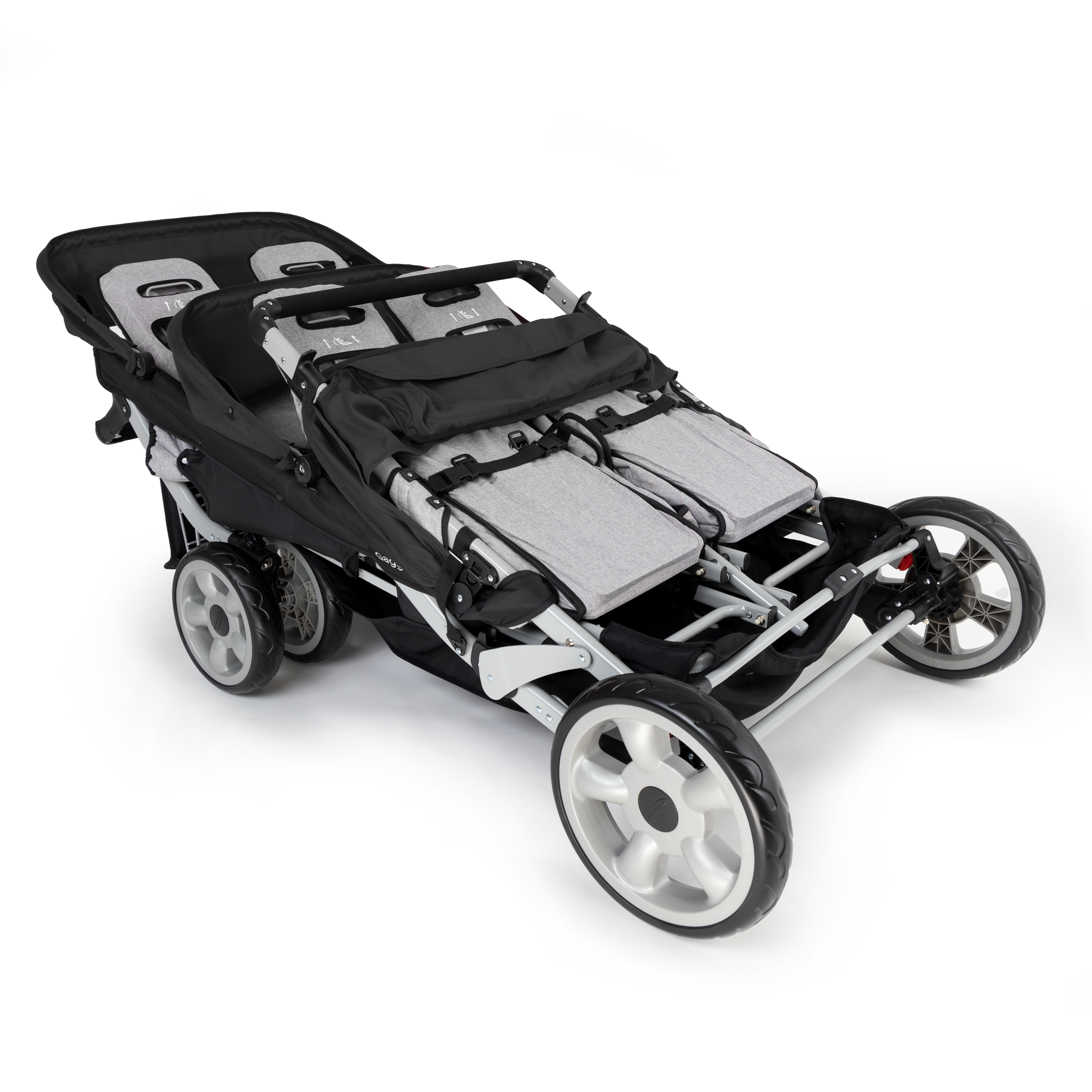 Jamboree 6 Seat Folding Stroller black Jamboree 6 Seat Folding Stroller black