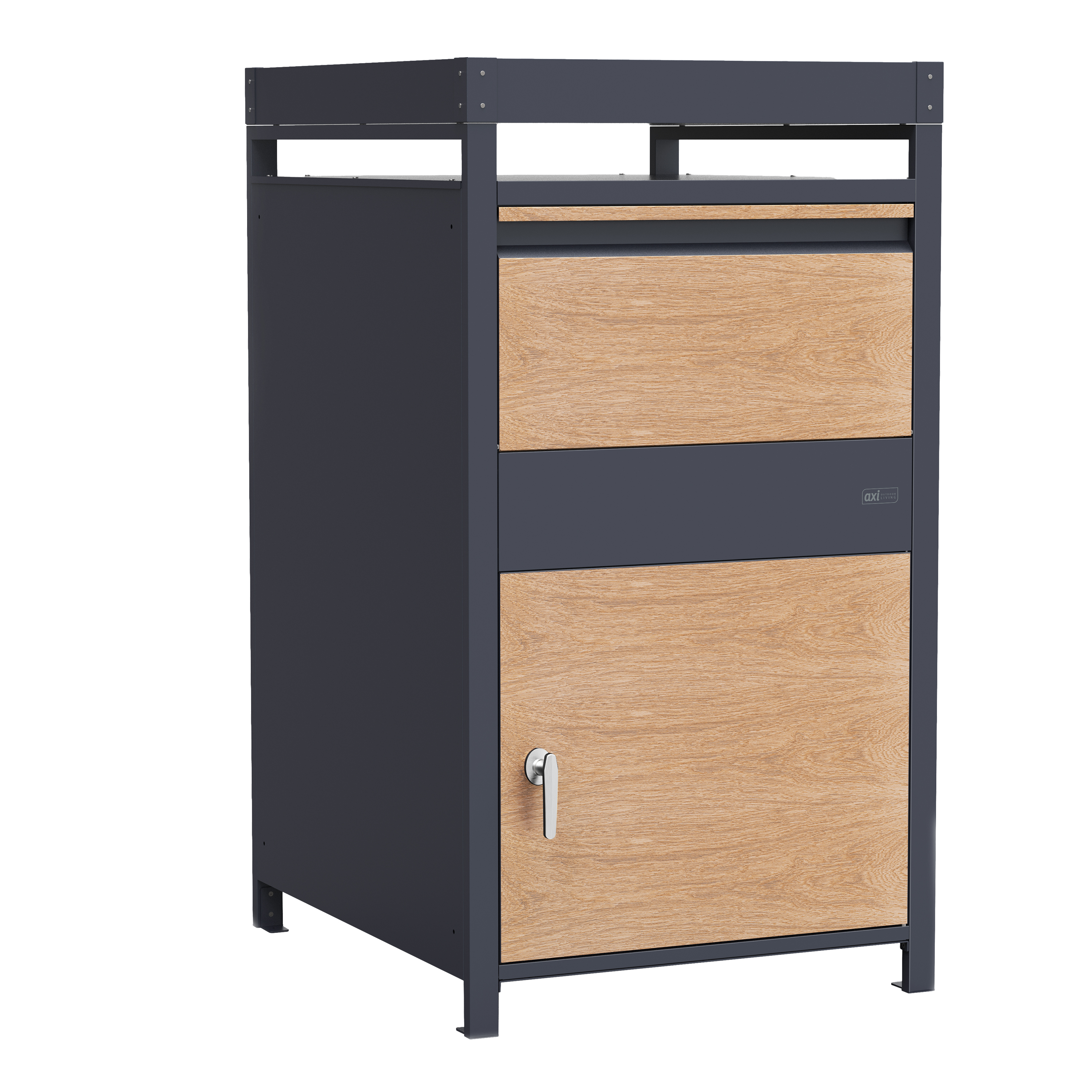 Louis boîte aux lettres pour colis en métal