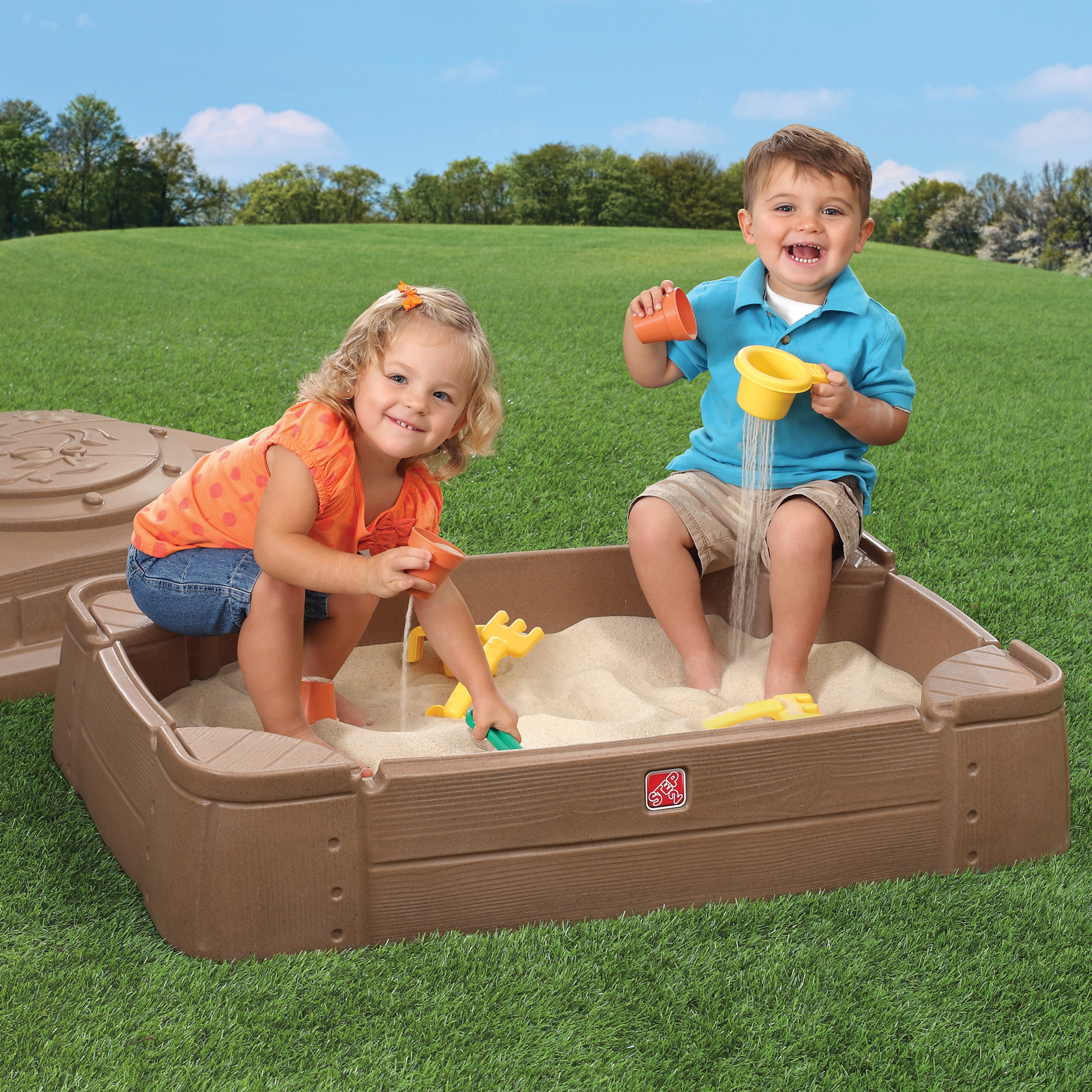 Play & Store Sandkasten