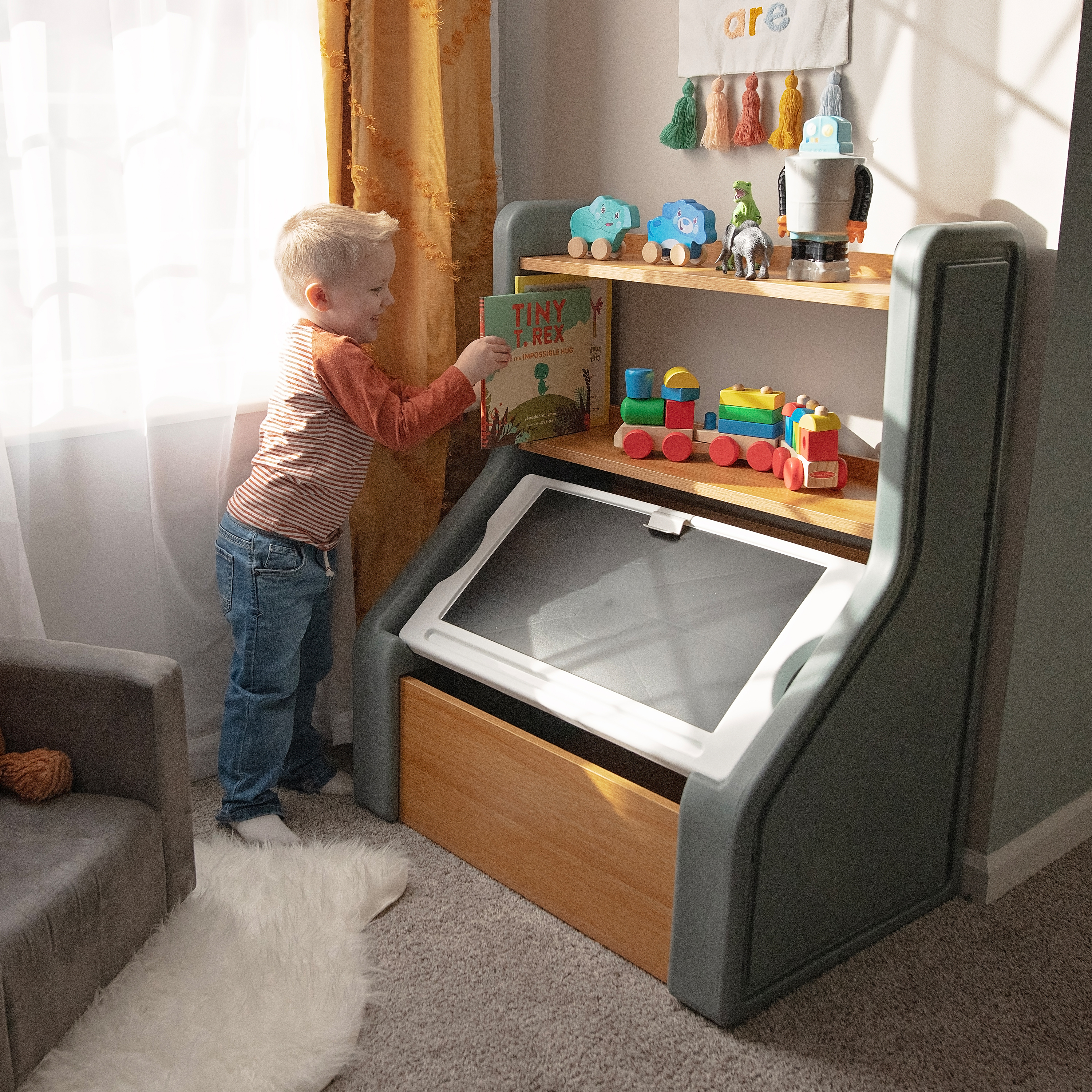 Harmony Toystorage Box - Grey