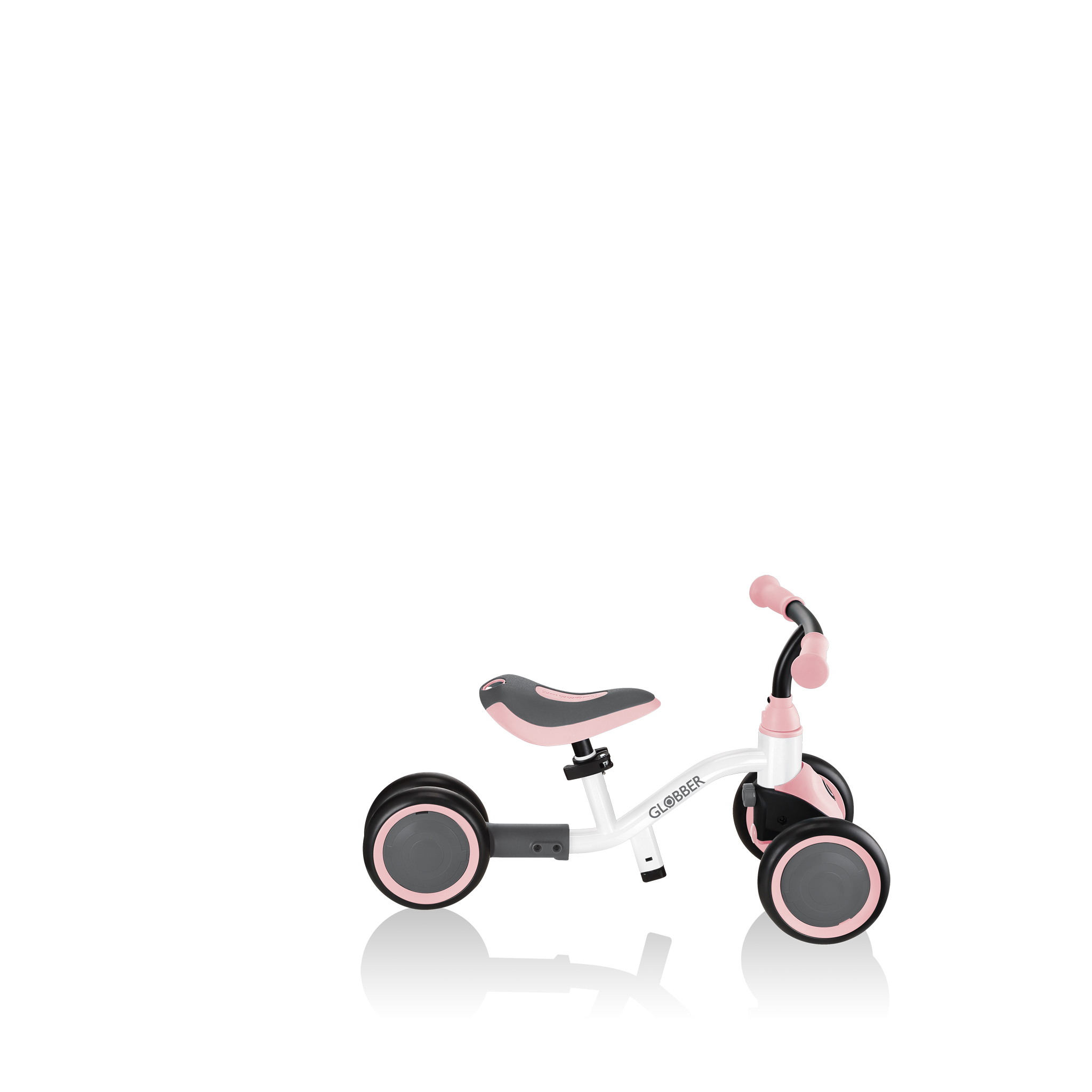 Learning Bike 3-in-1 Learning bike White Pastel Pink Learning Bike 3-in-1 Learning bike White Pastel Pink