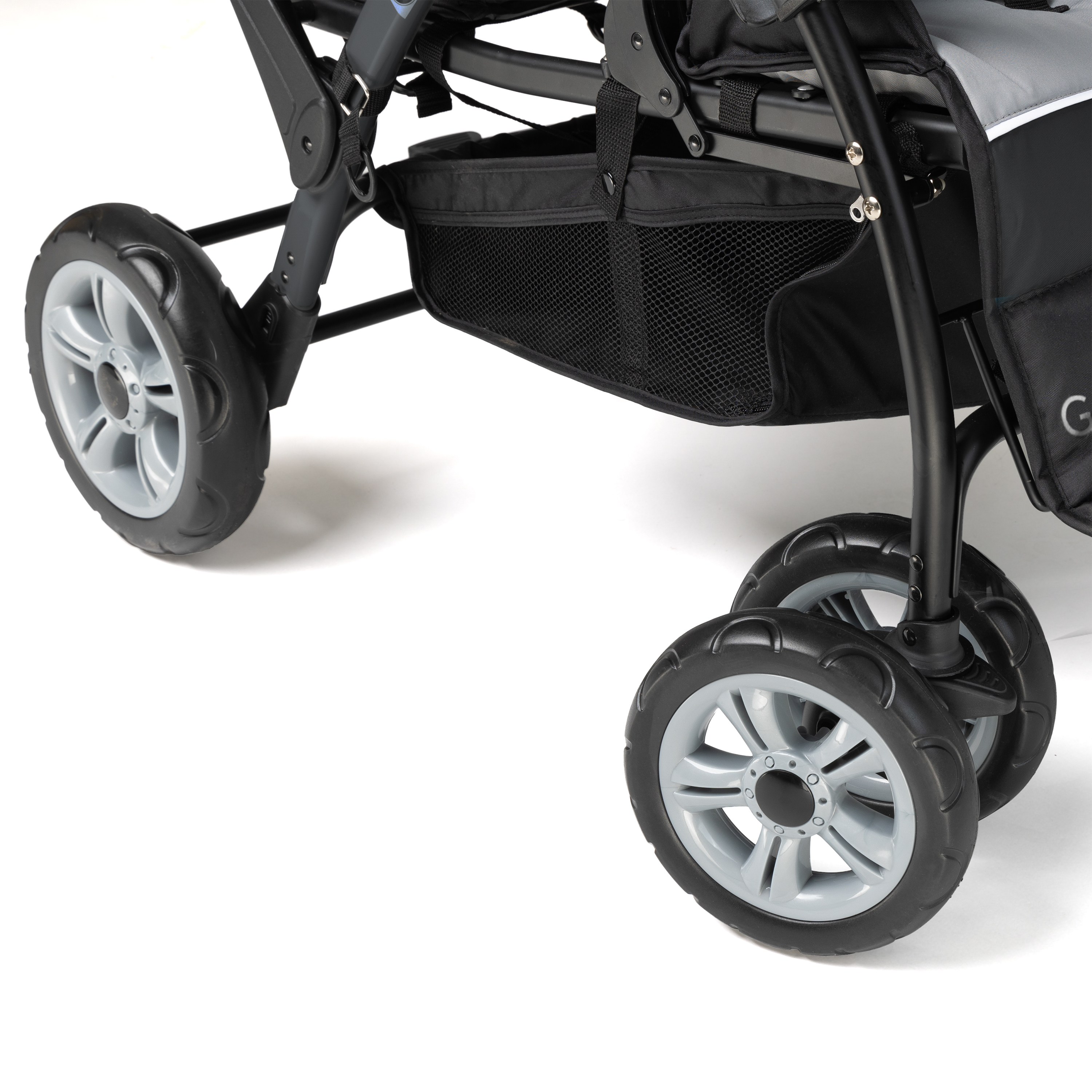 Compass 4 Seat Quad Stroller black Compass 4 Seat Quad Stroller black