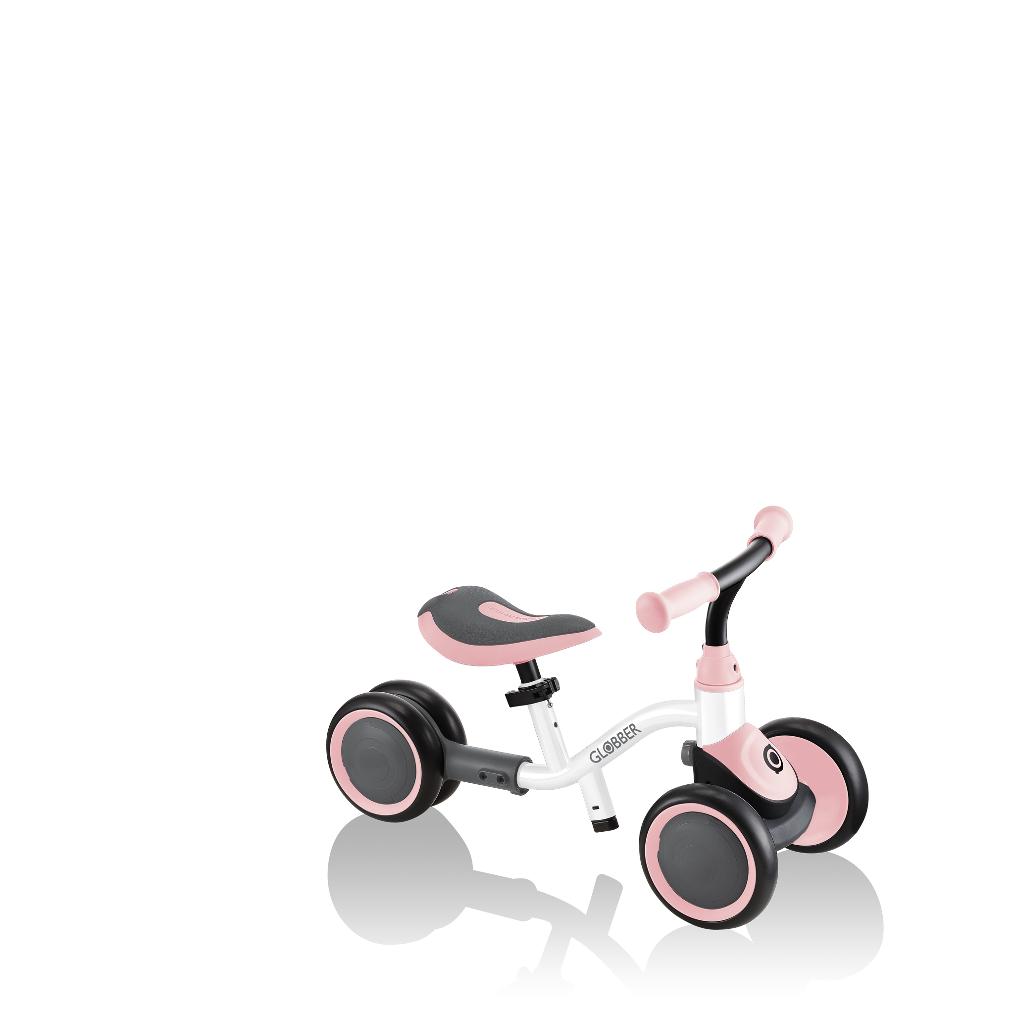Learning Bike 3-in-1 Learning bike White Pastel Pink Learning Bike 3-in-1 Learning bike White Pastel Pink