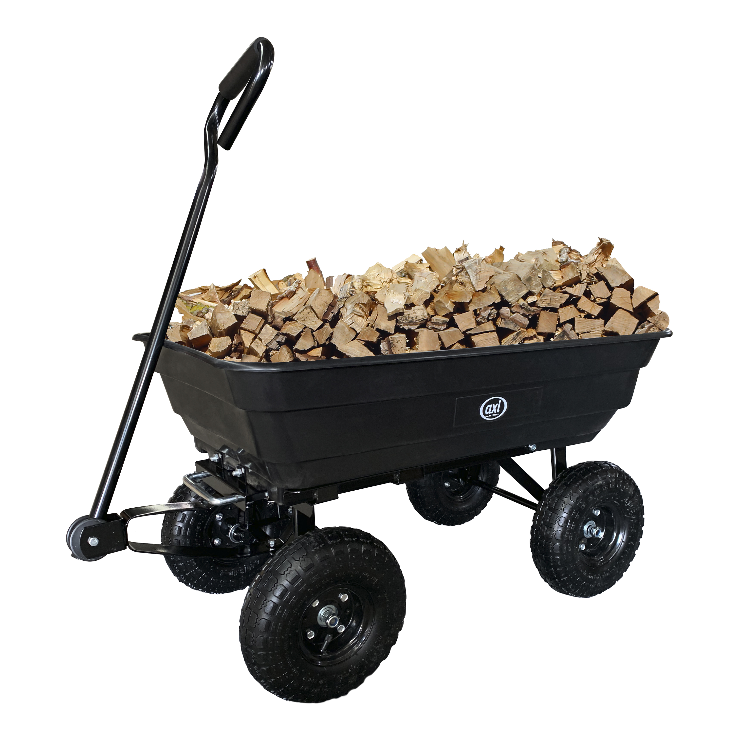 AG75 Garden transport dump truck Black