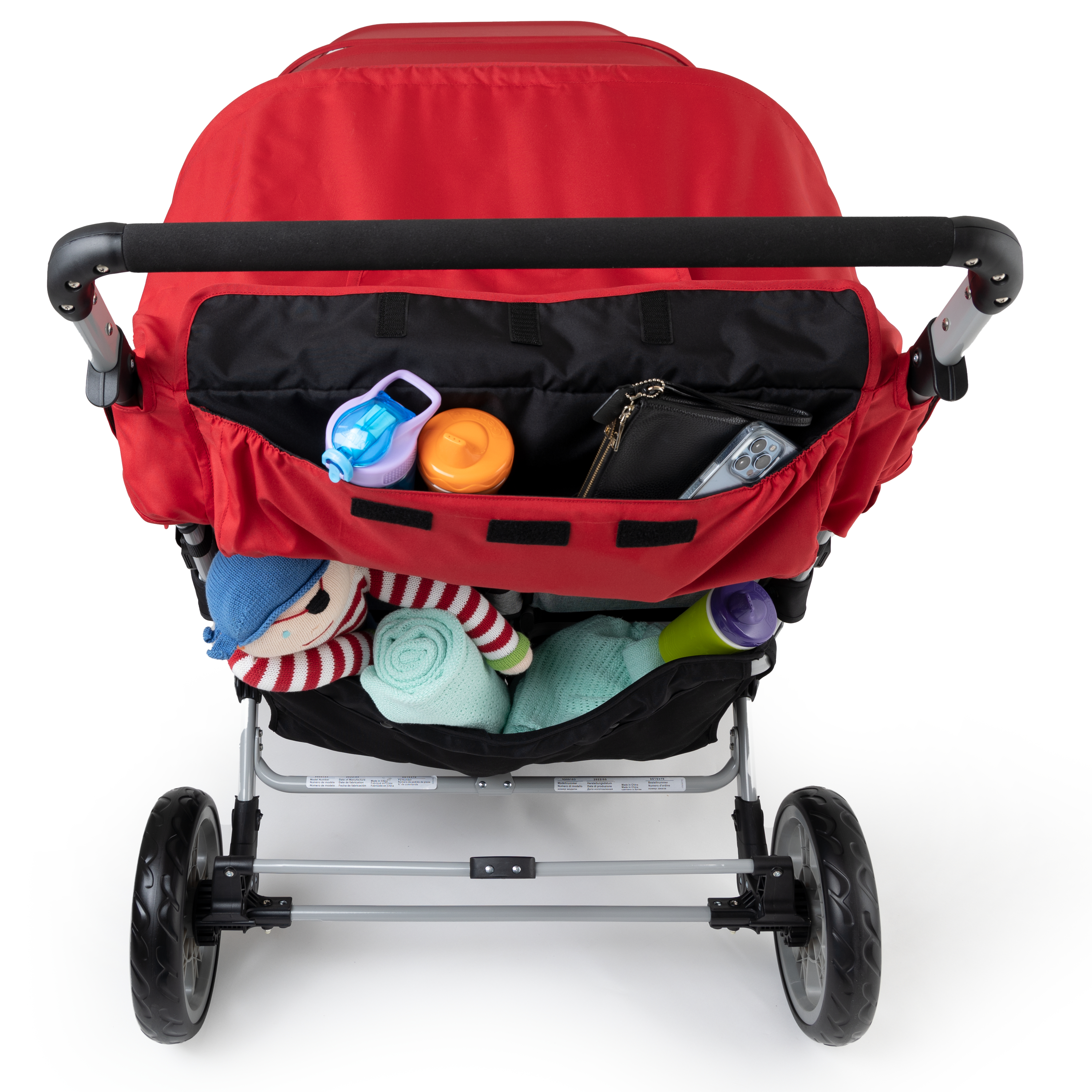 Jamboree 6 Seat Folding Stroller red
