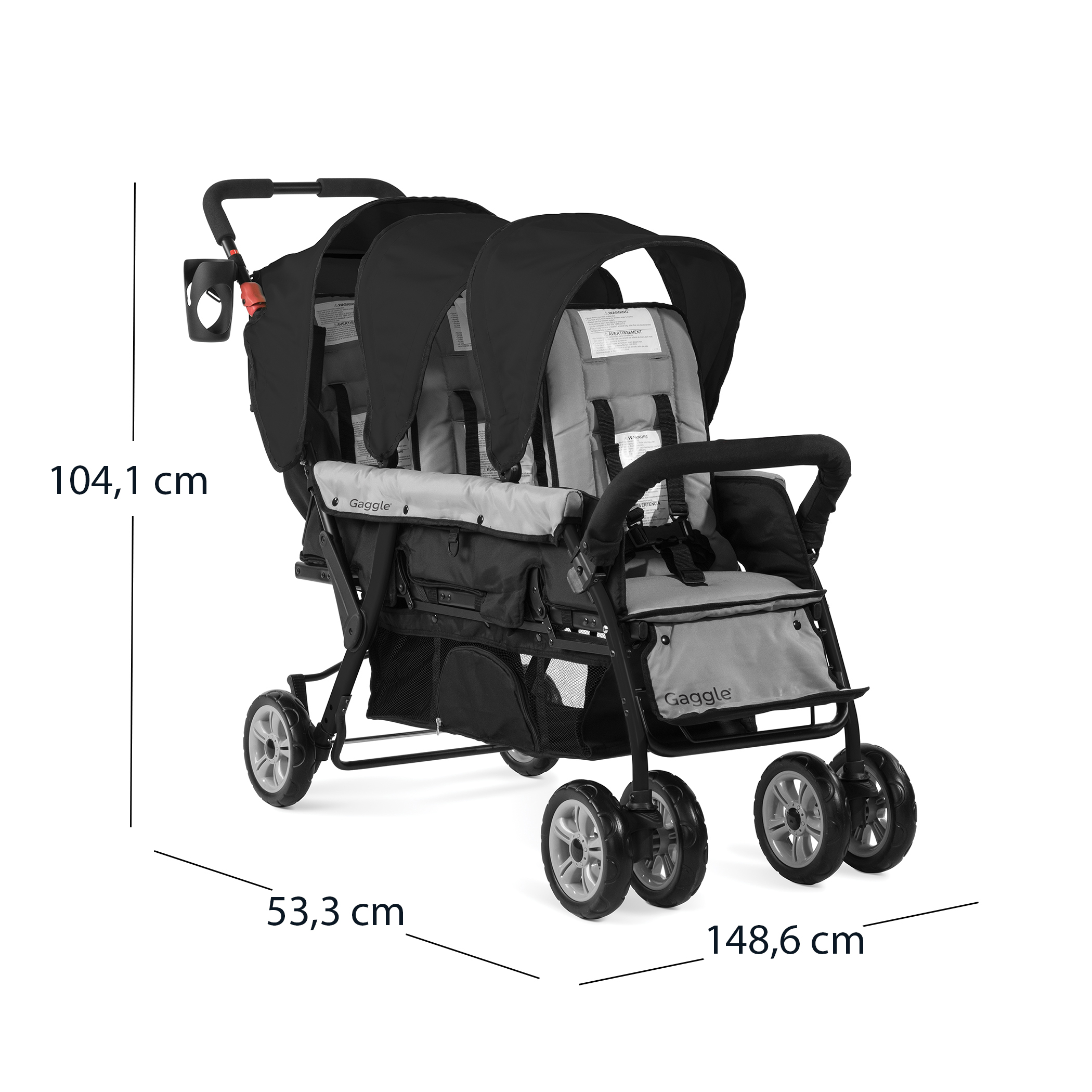 Compass 3 Seat Stroller teal Compass 3 Seat Stroller teal
