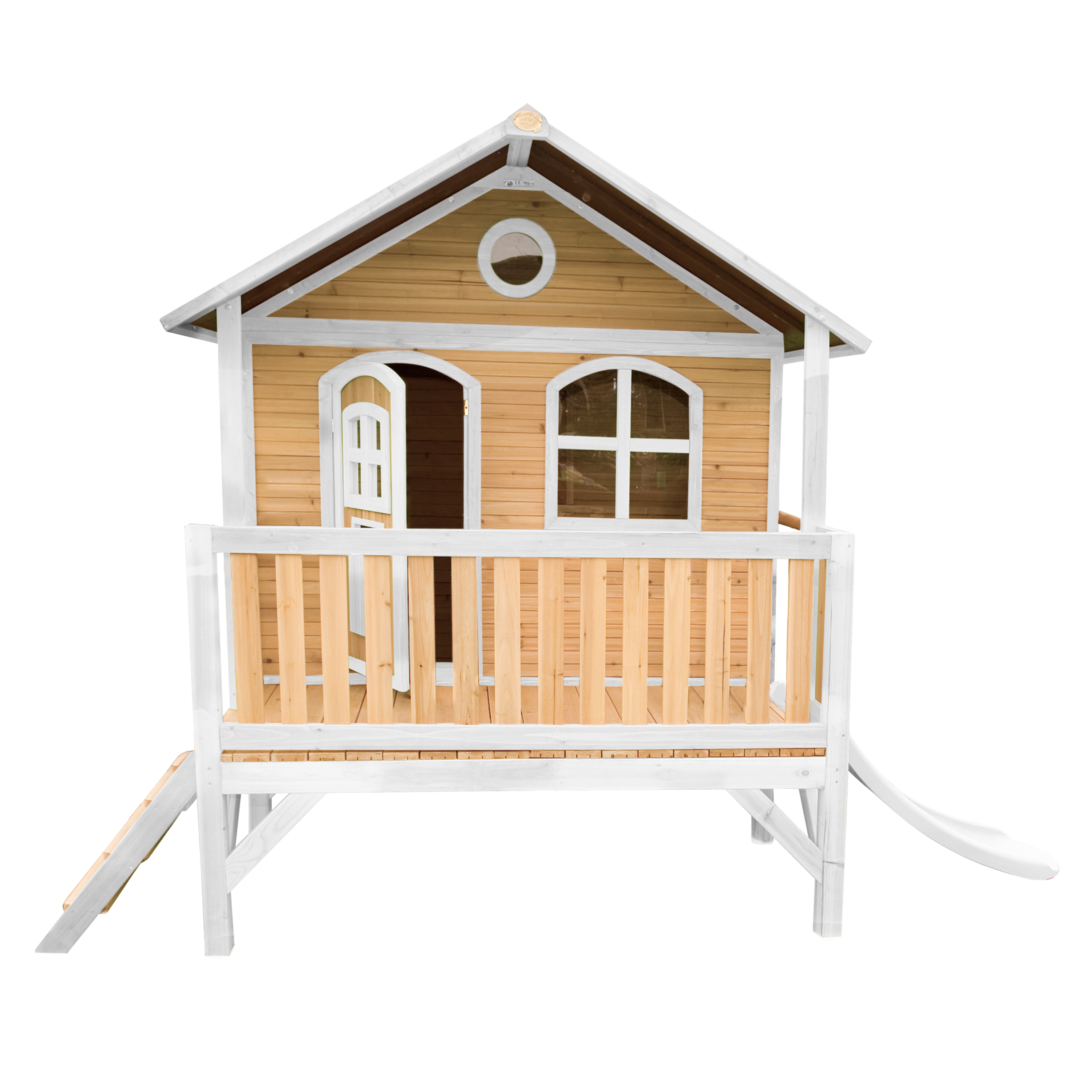 Stef Speelhuis Bruin/wit - Witte glijbaan