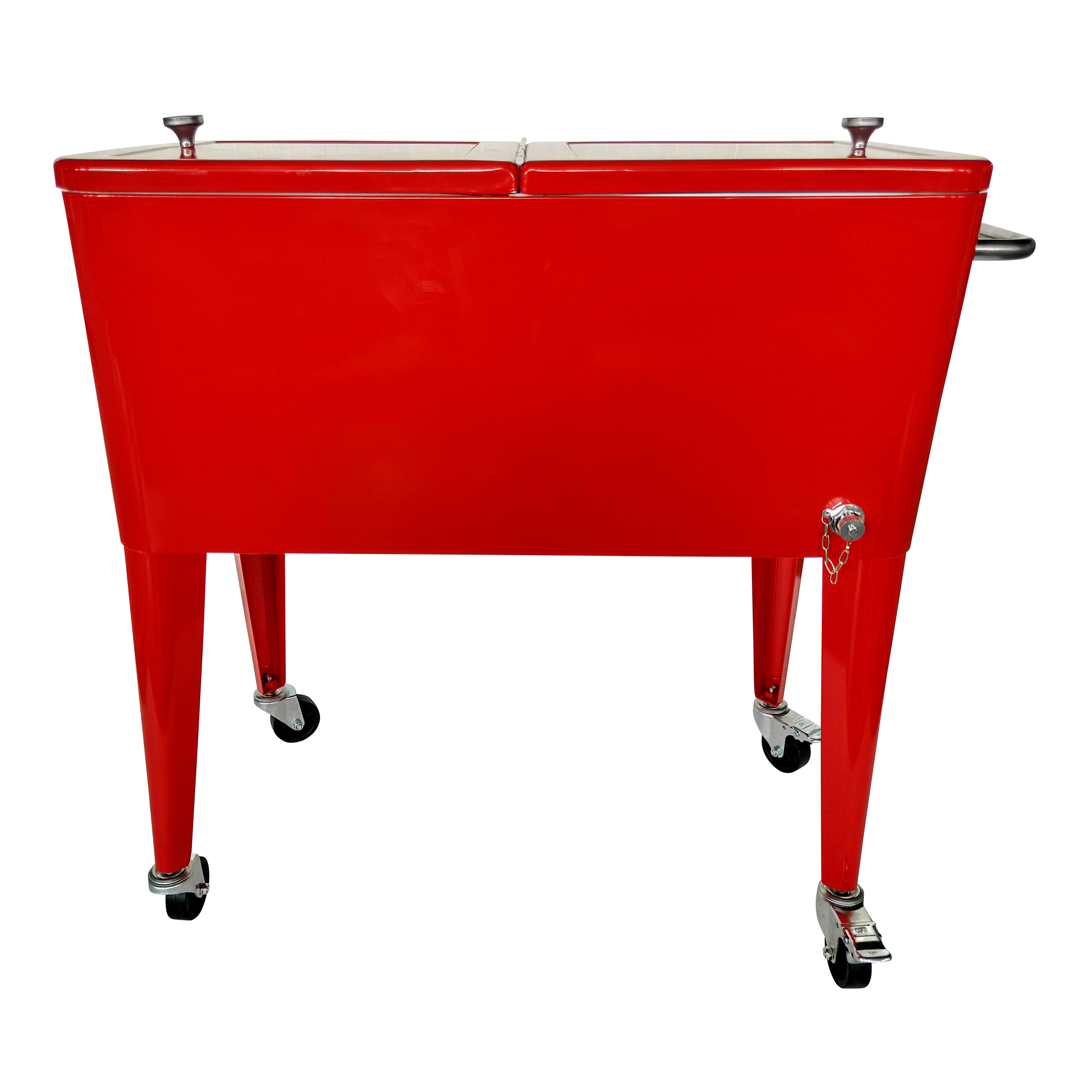 Retro Cooler Rood