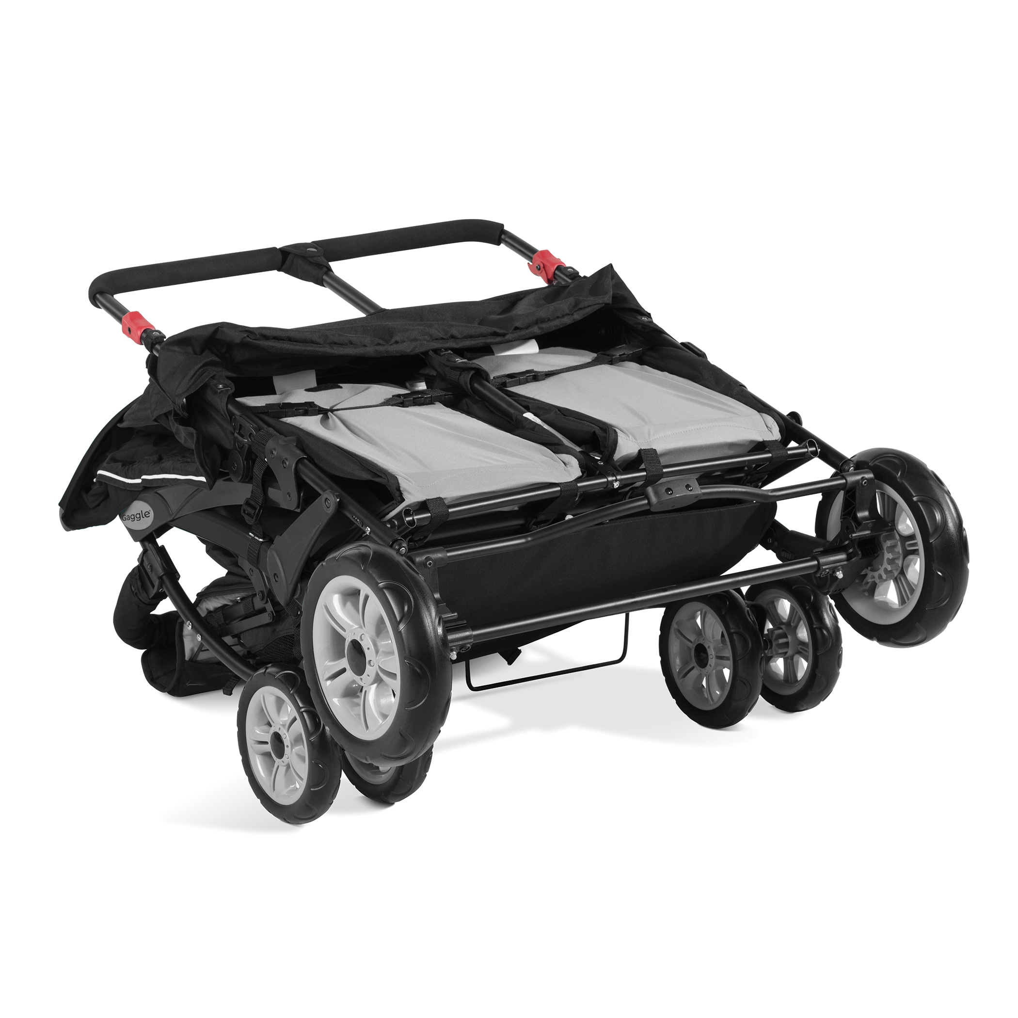 Compass 4 Seat Quad Stroller black Compass 4 Seat Quad Stroller black