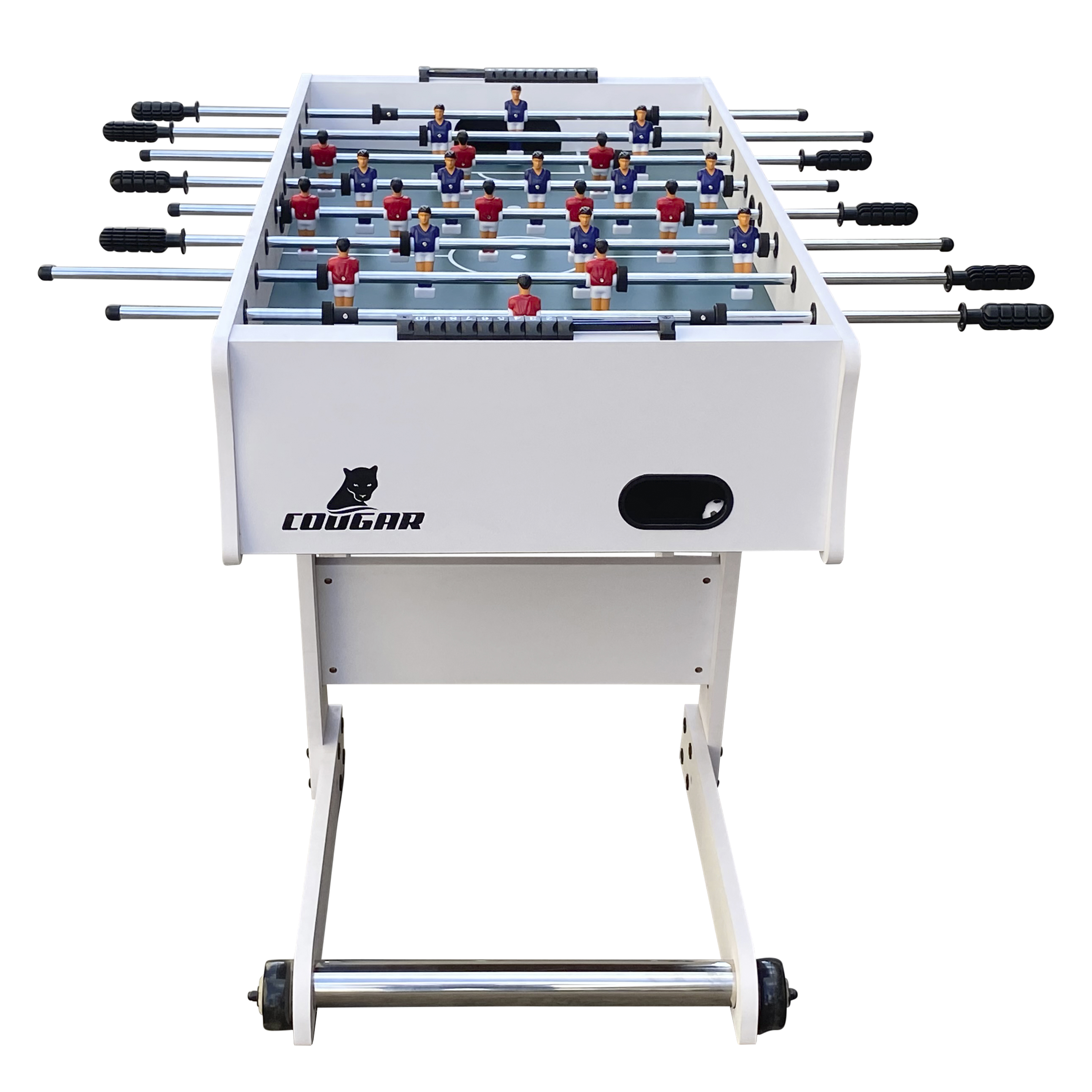 Scorpion Kick opklapbare Voetbaltafel Wit