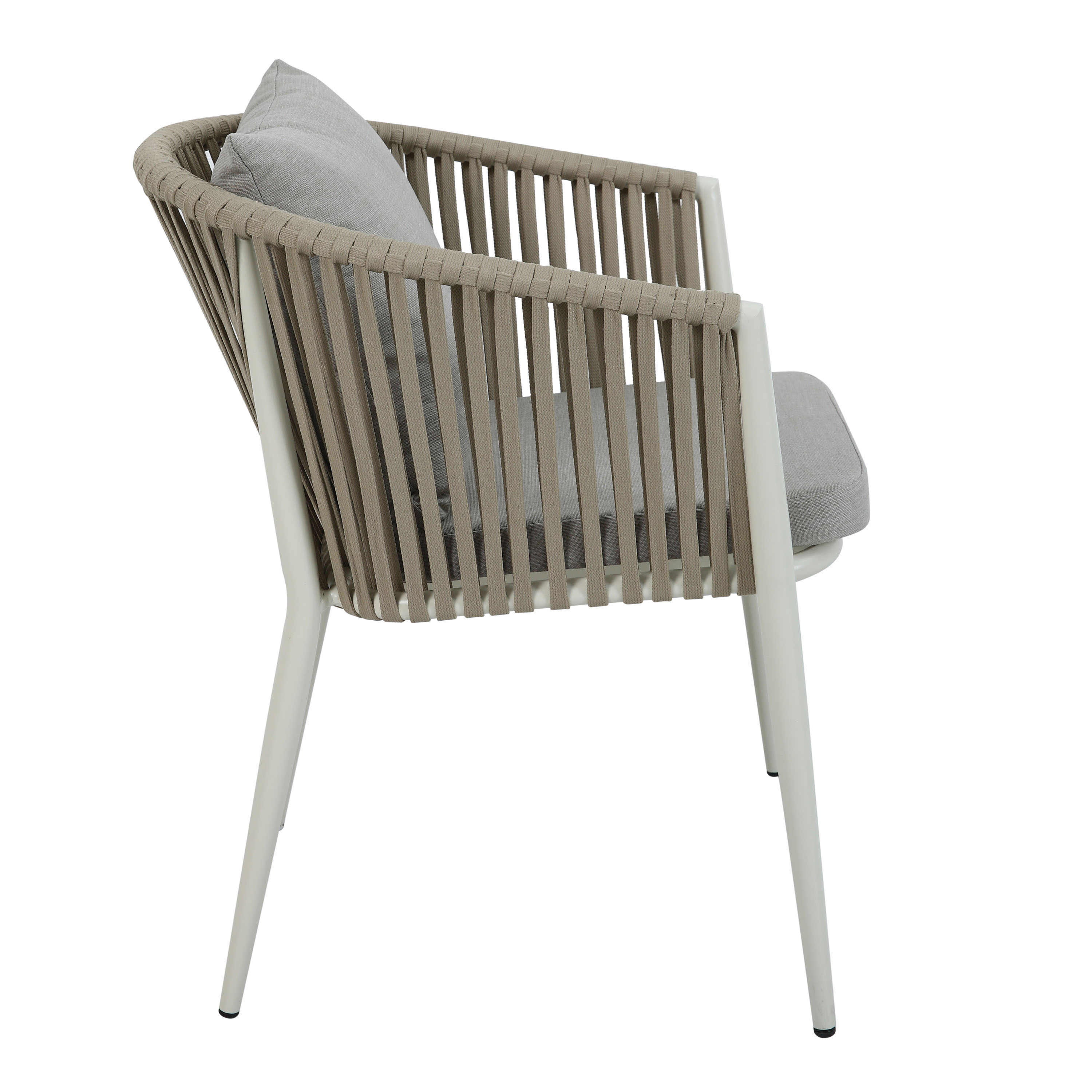 Marzi set - incl. 6 pcs Faye chair - Beige
