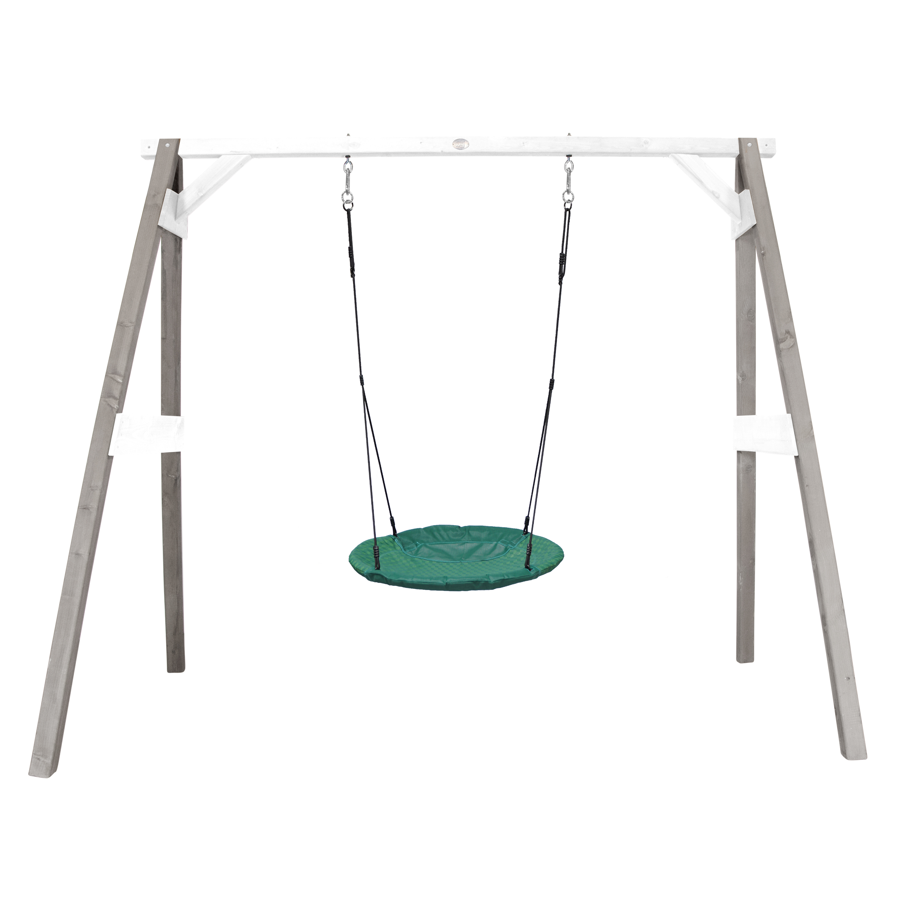 Summer Nestschommel Grijs/wit