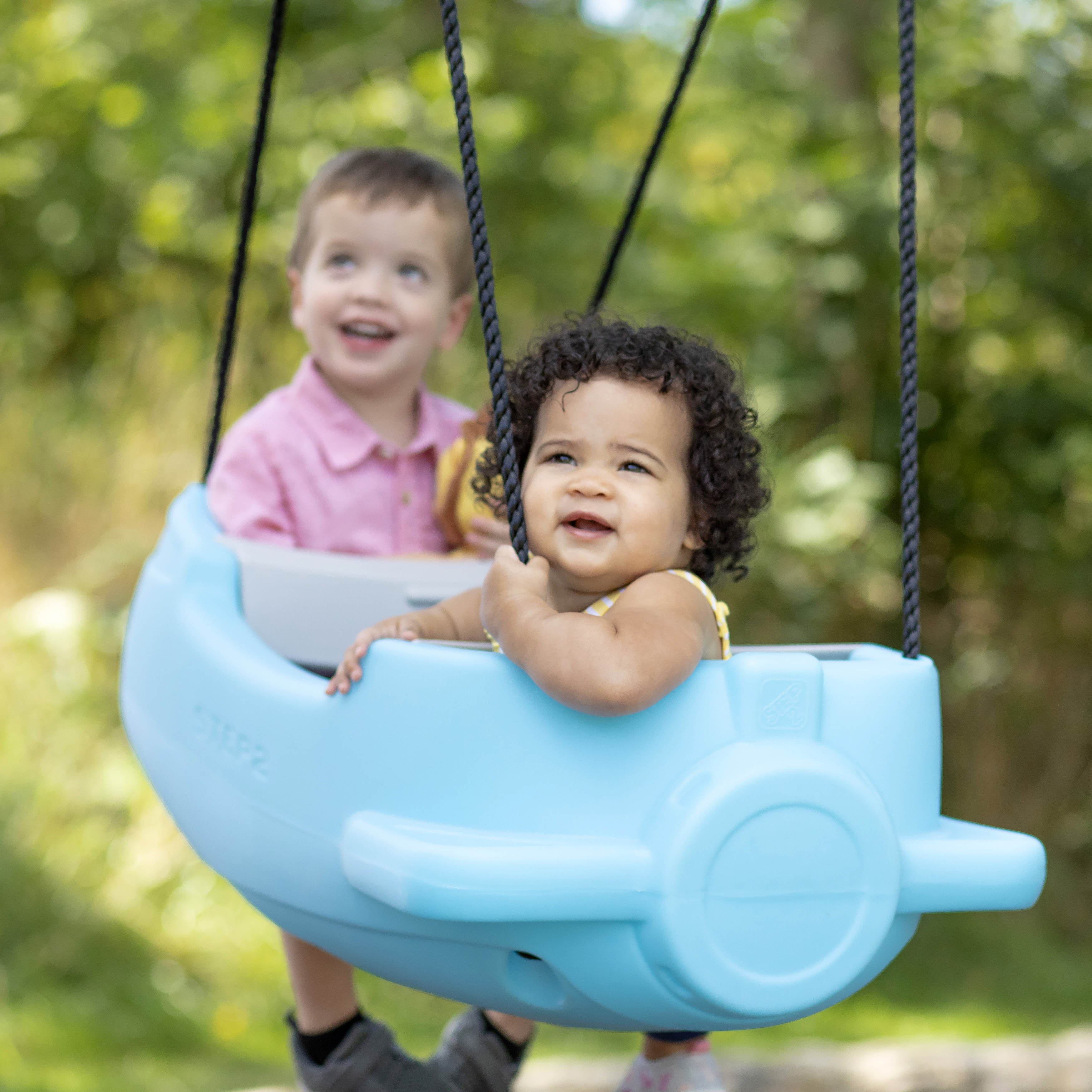 Rocket Swing for Two - Bleu