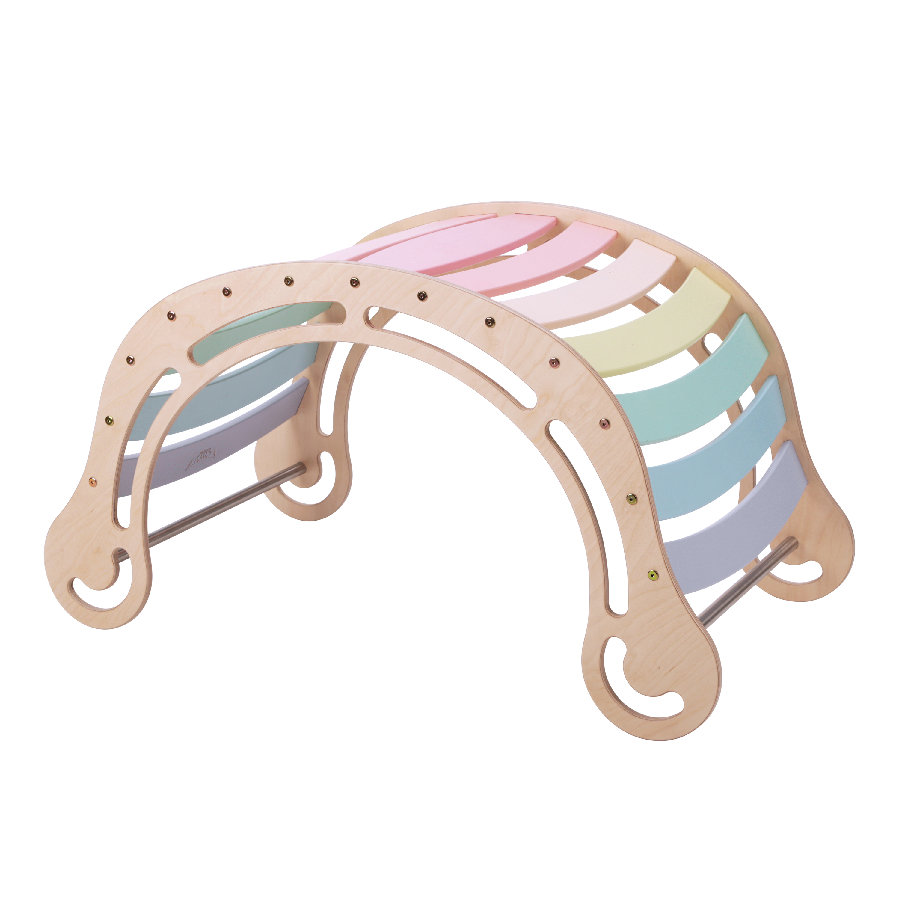 Houten XXL Rocker Pastel