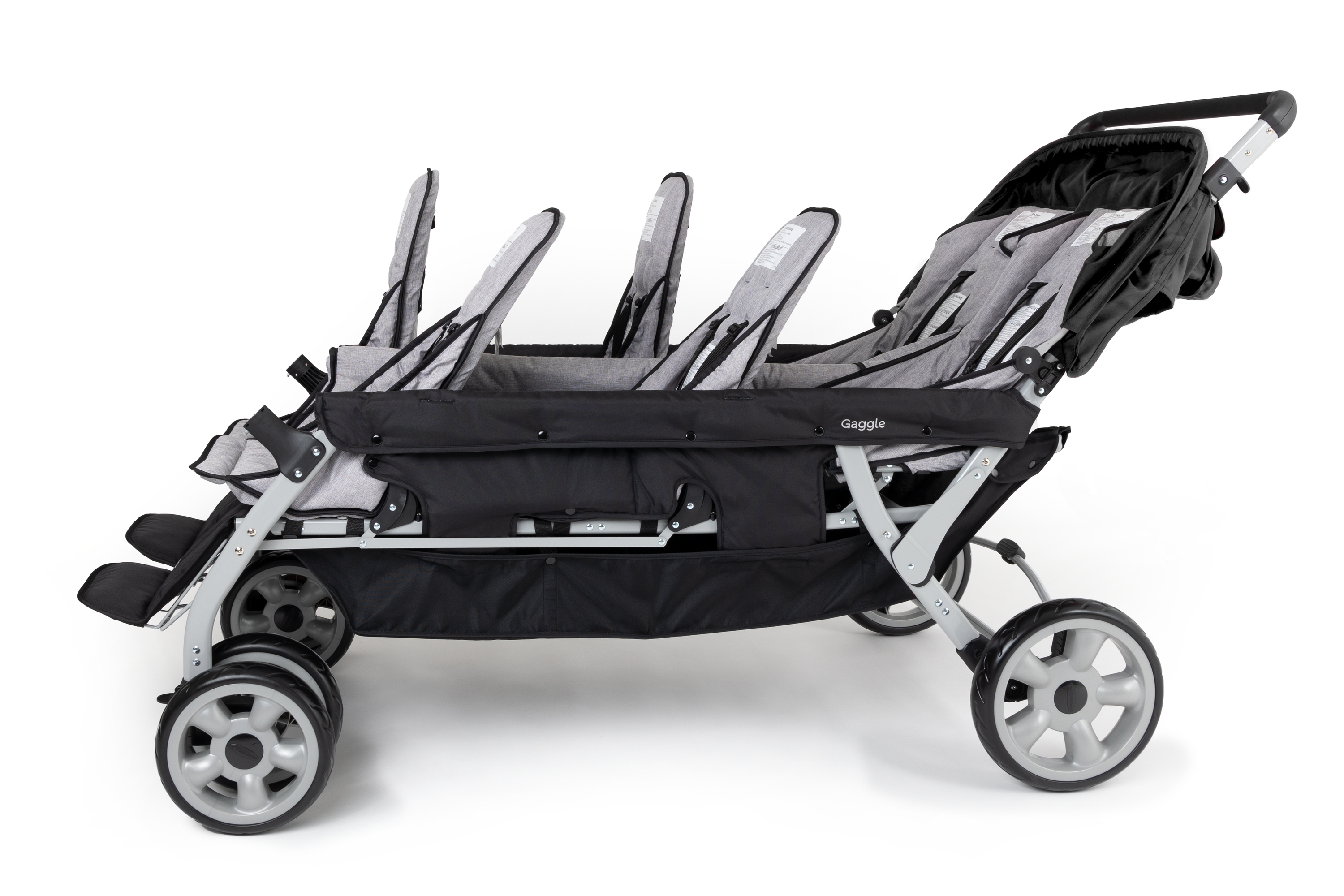 Jamboree 6 Seat Folding Stroller black