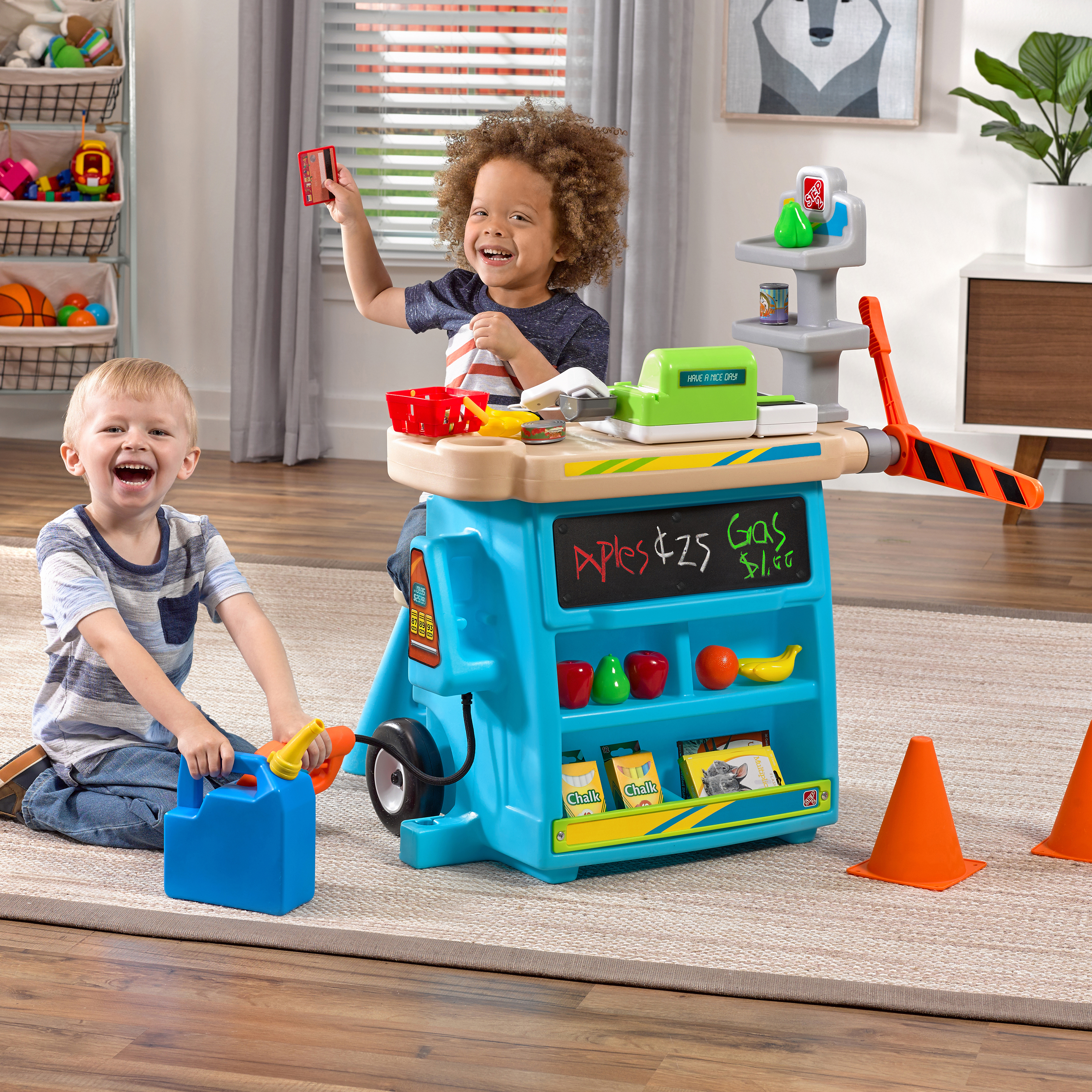 Stop & Go Marchande Enfant avec accessoires Stop & Go Marchande Enfant avec accessoires