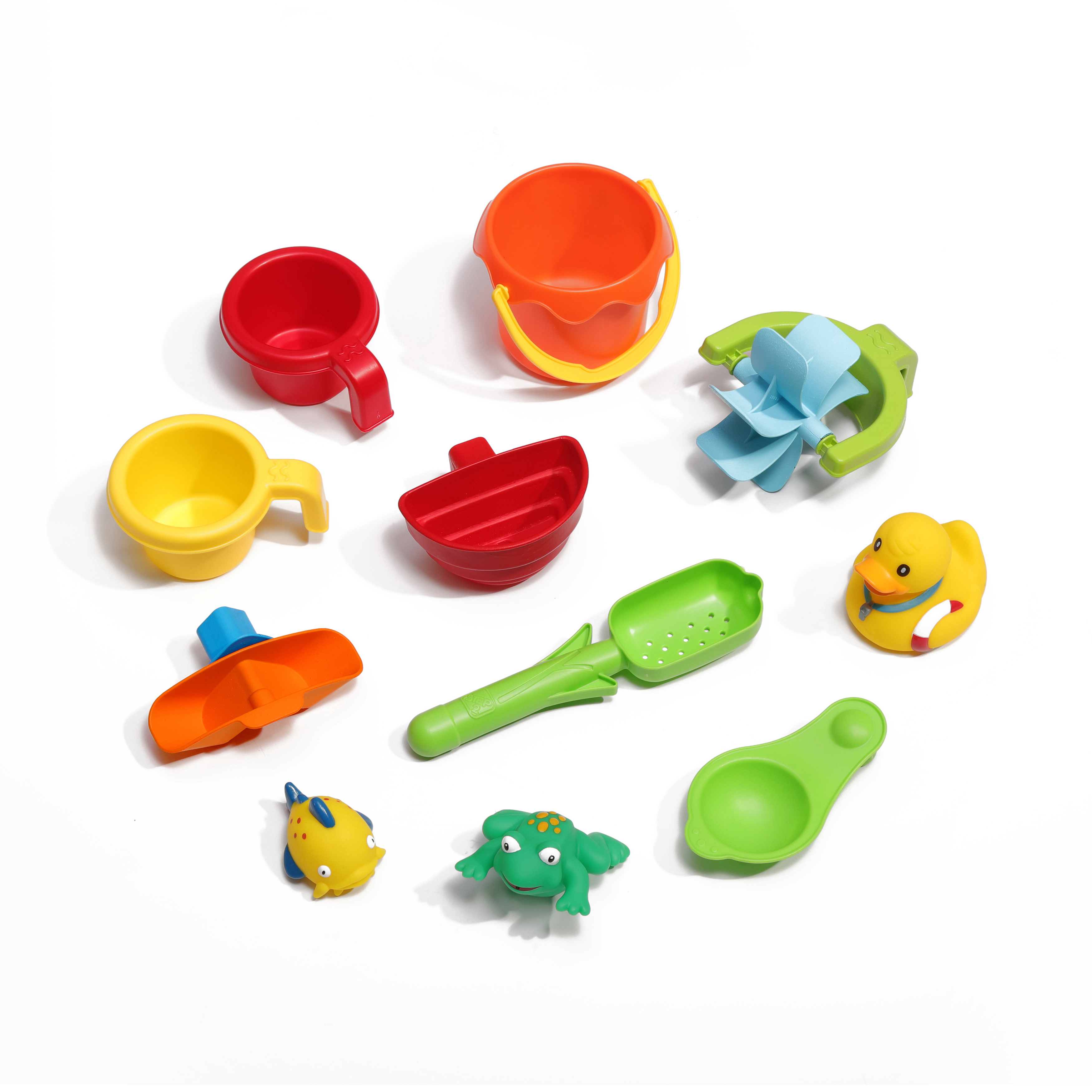 Double Showers Splash Water Table
