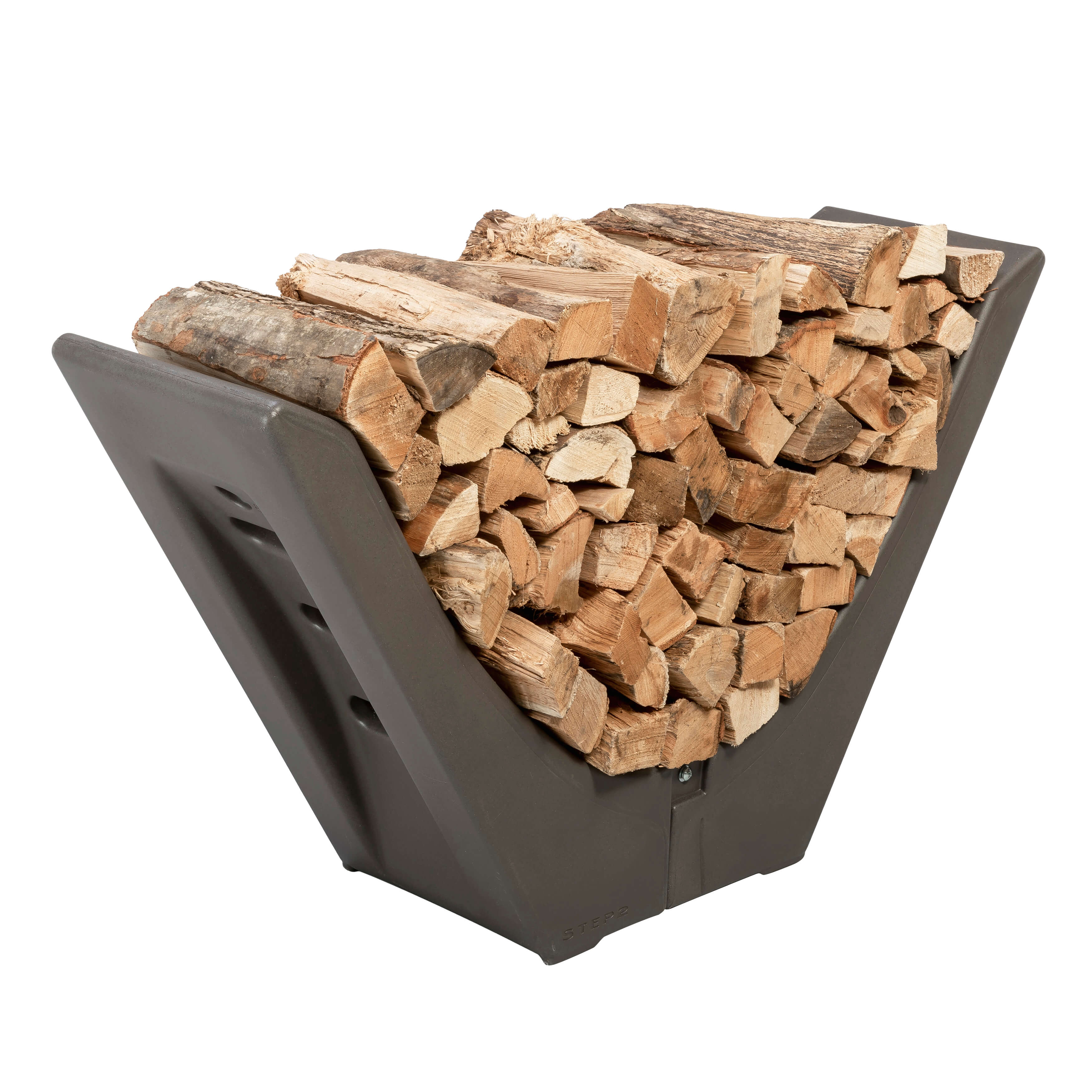 Longhorn Holzkorb für Kaminholz