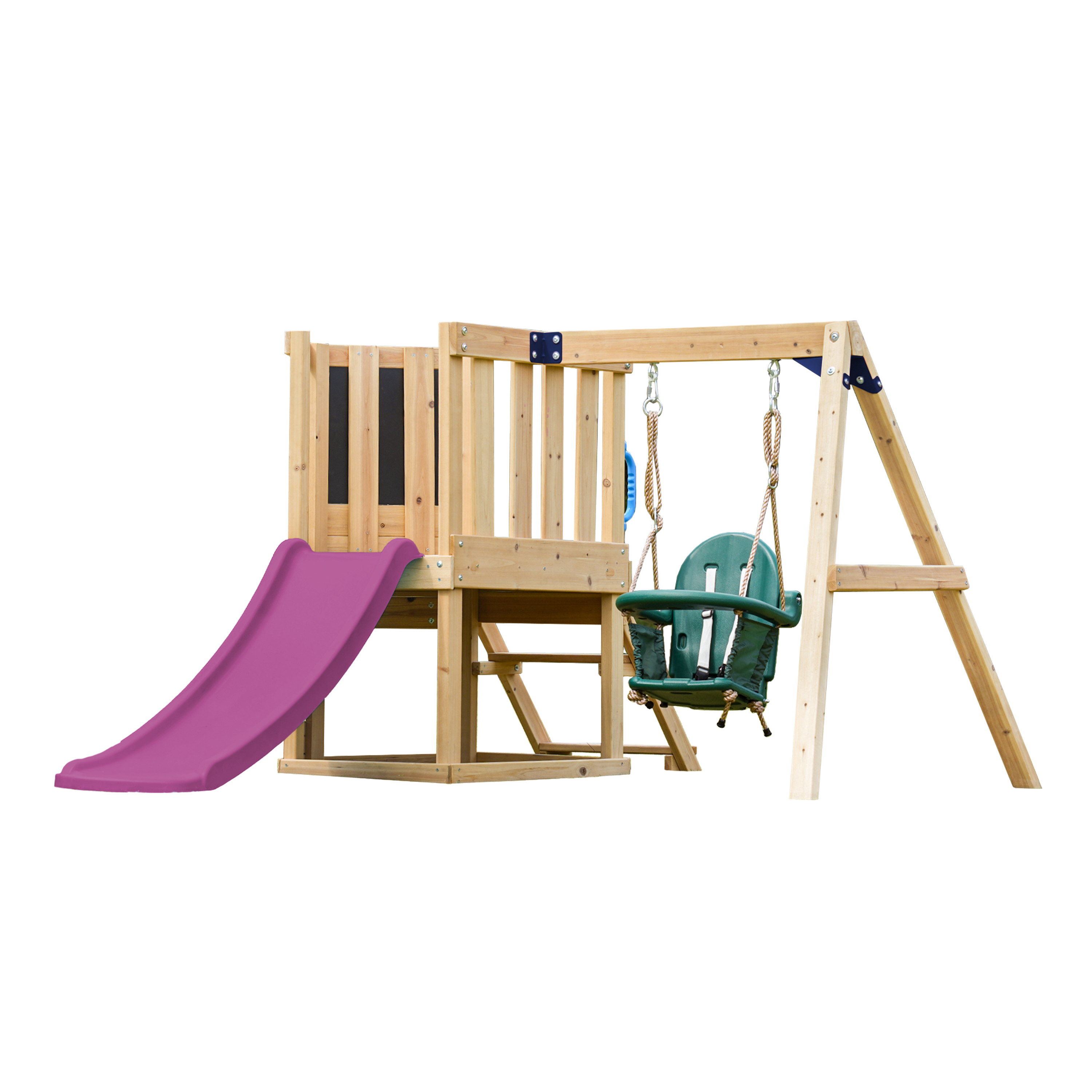 Timo Mini Aire de jeux – Toboggan violet