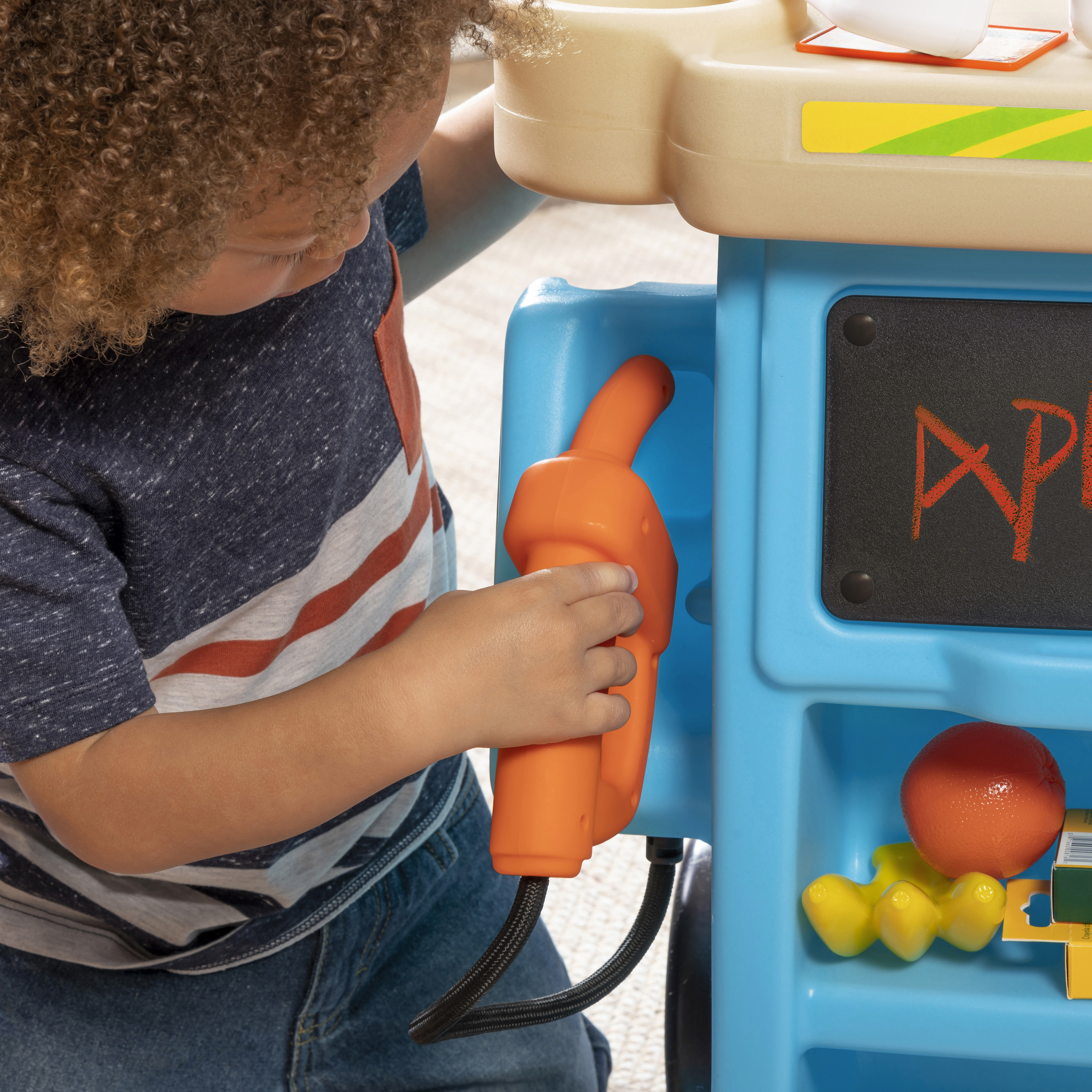 Stop & Go Marchande Enfant avec accessoires Stop & Go Marchande Enfant avec accessoires